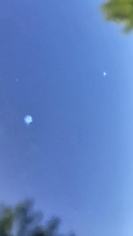 Imperfections in hood