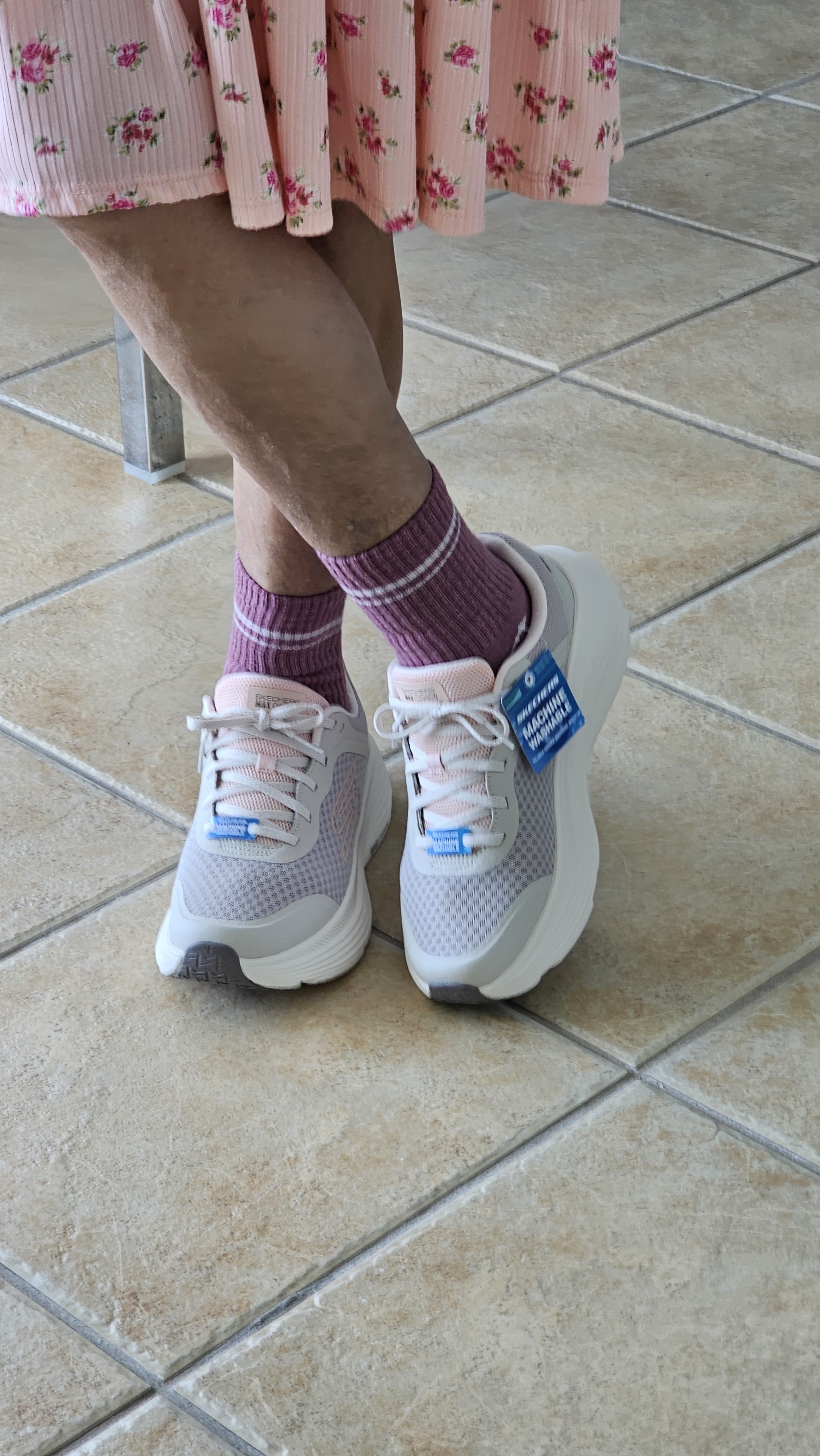 Really cute color and style. Socks are also comfy and retro look.