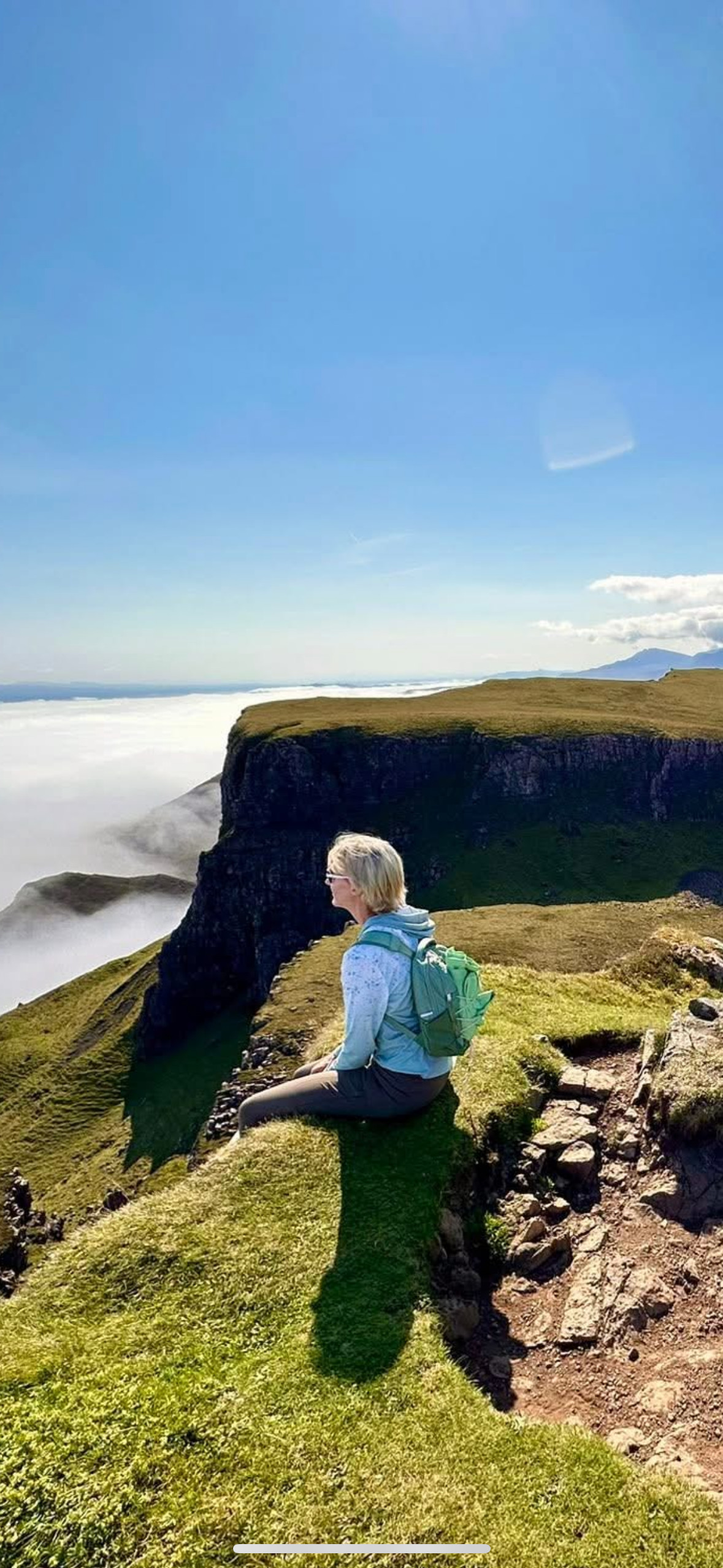 Hiking the Isle of Skye, Scotland.