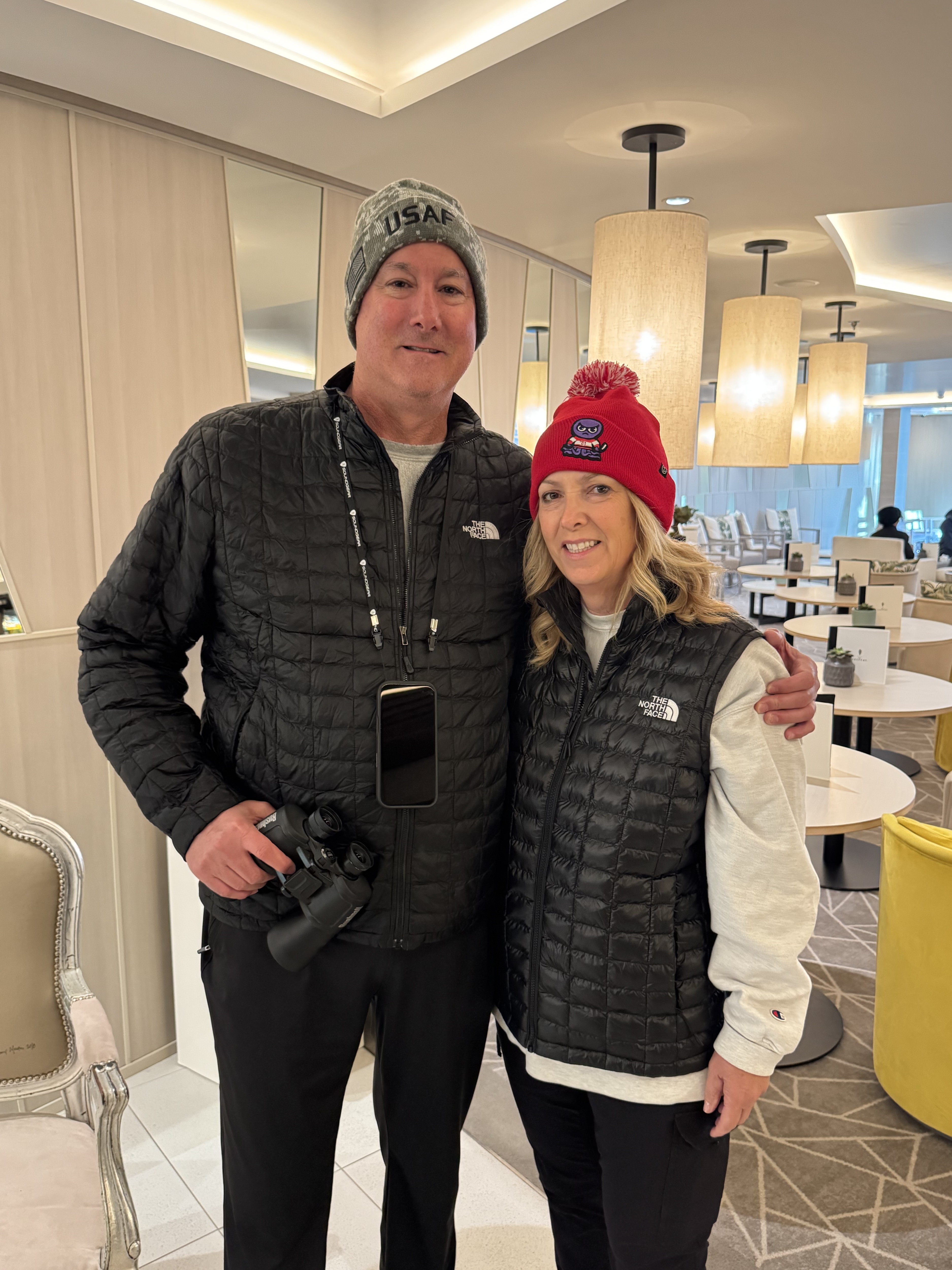 Ready to check out the glacier.