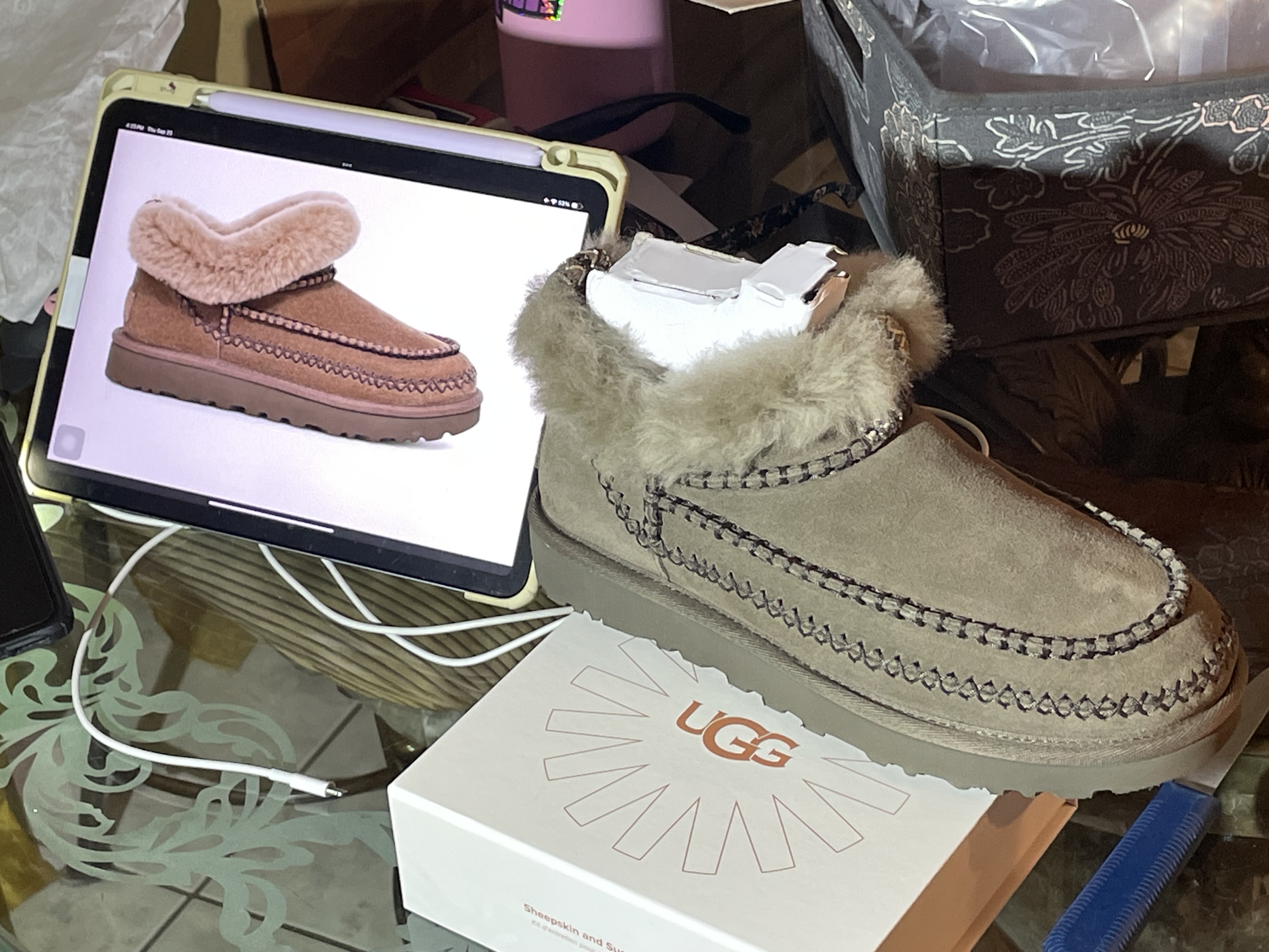 Even the fur color is different