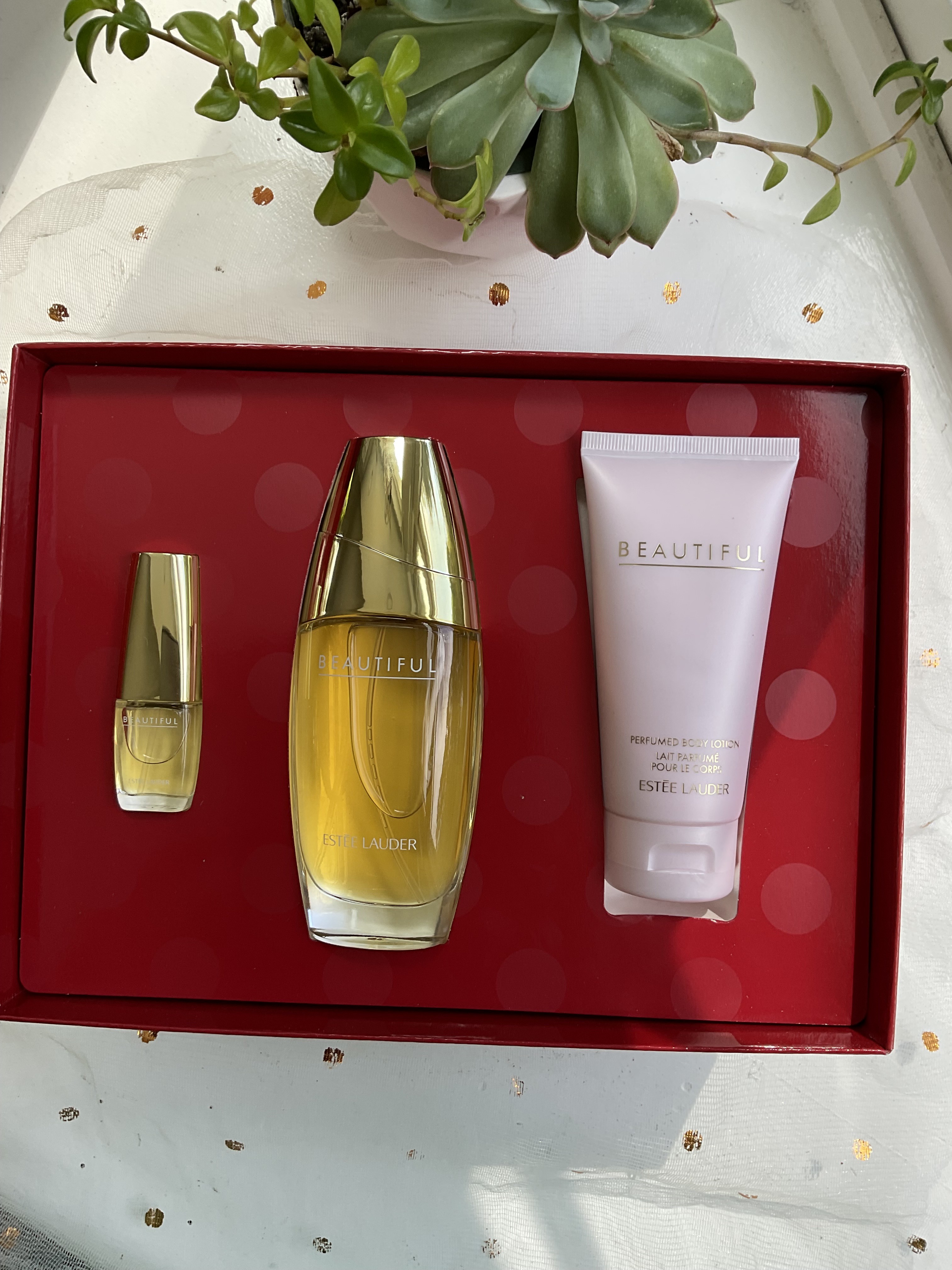Estée Lauder 3-Piece Beautiful Favorites Parfum Spray + Body