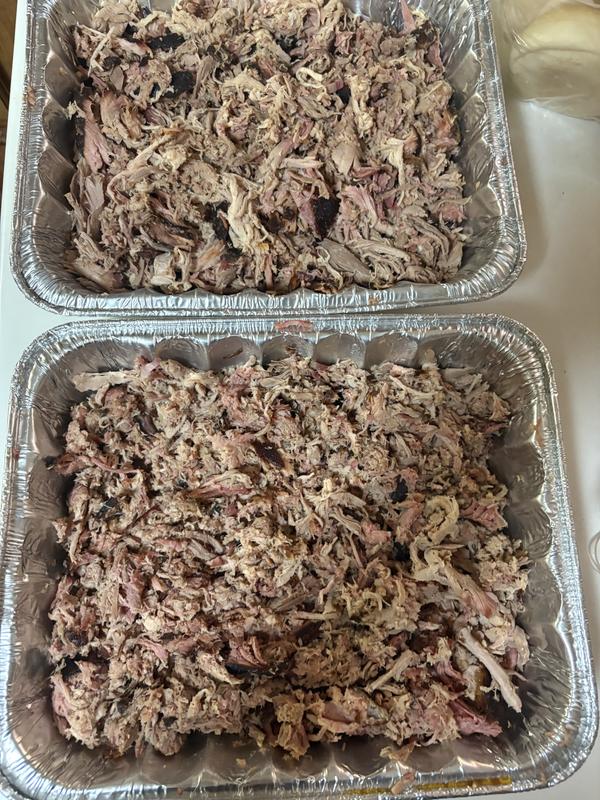 The End Product - Delicious Pulled Pork!
