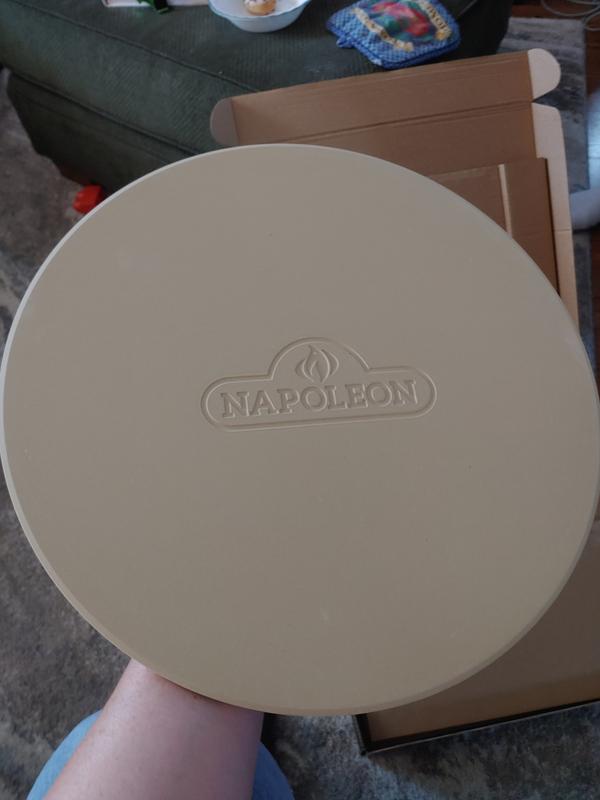 Kid's pizza and our pizza!