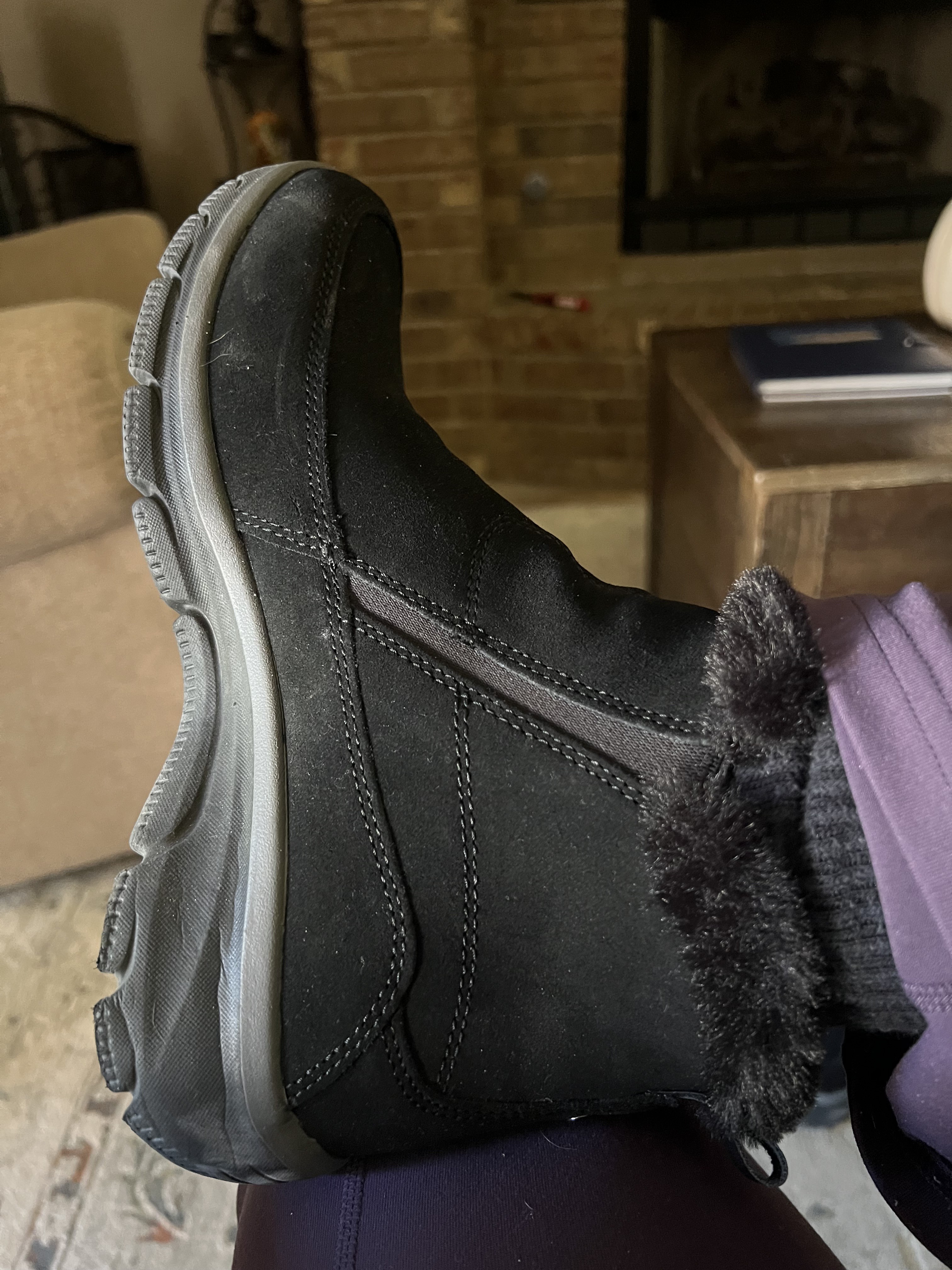 user_aca3fdf3　0728 Skechers Women's Relaxed Fit: Easy Going - Cool Zip Winter Boots