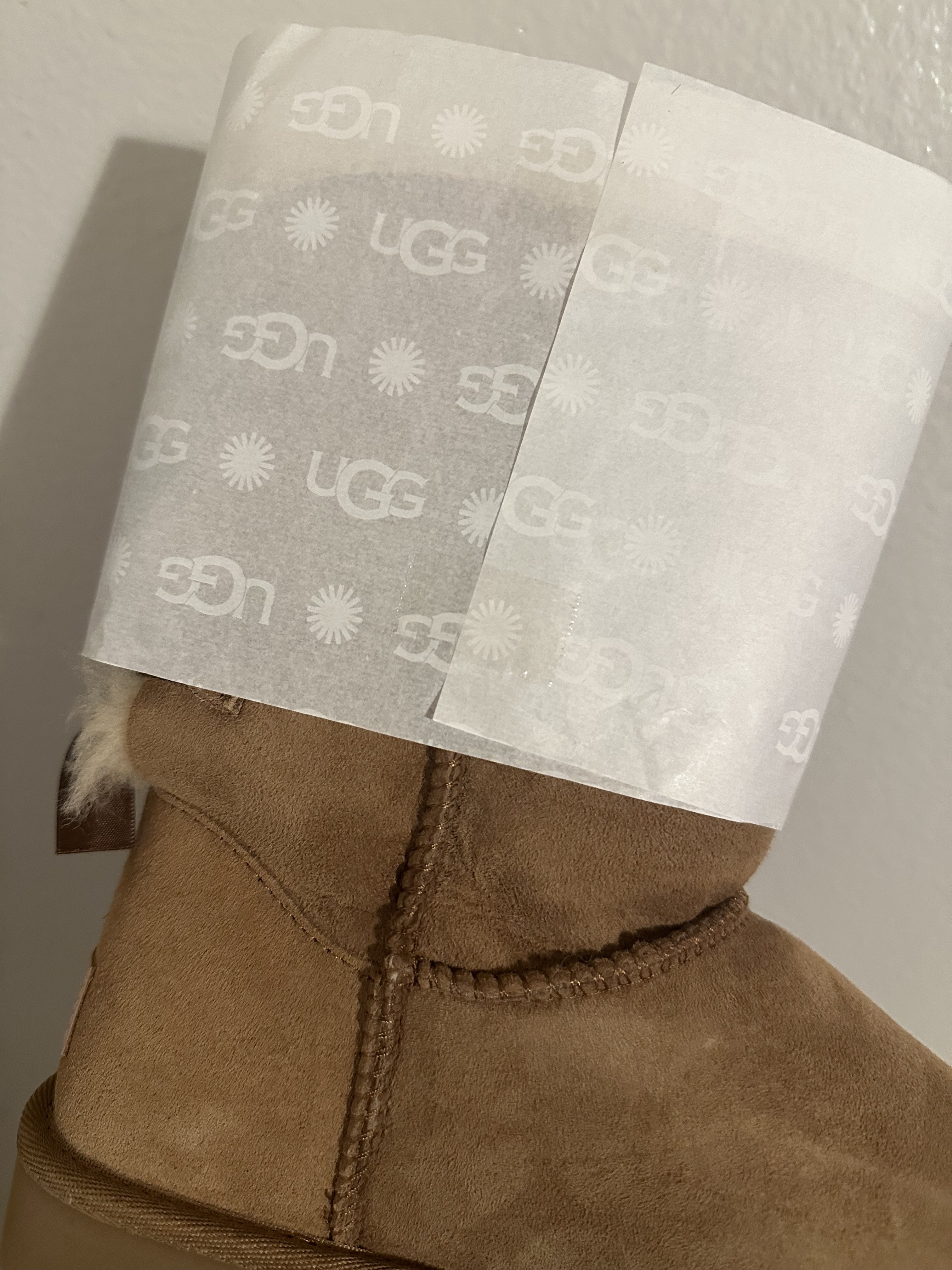 Creasing/wrinkling around the ankles