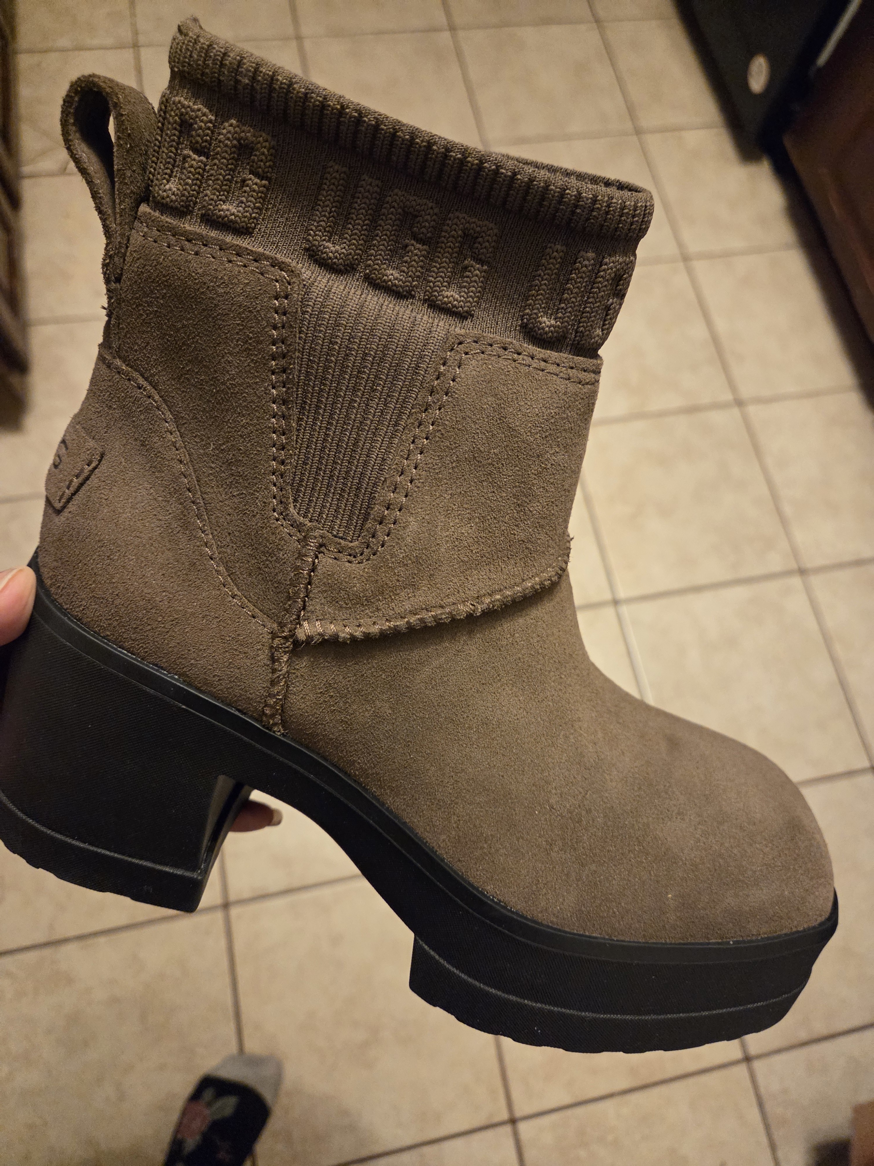 Supposedly dark toffee