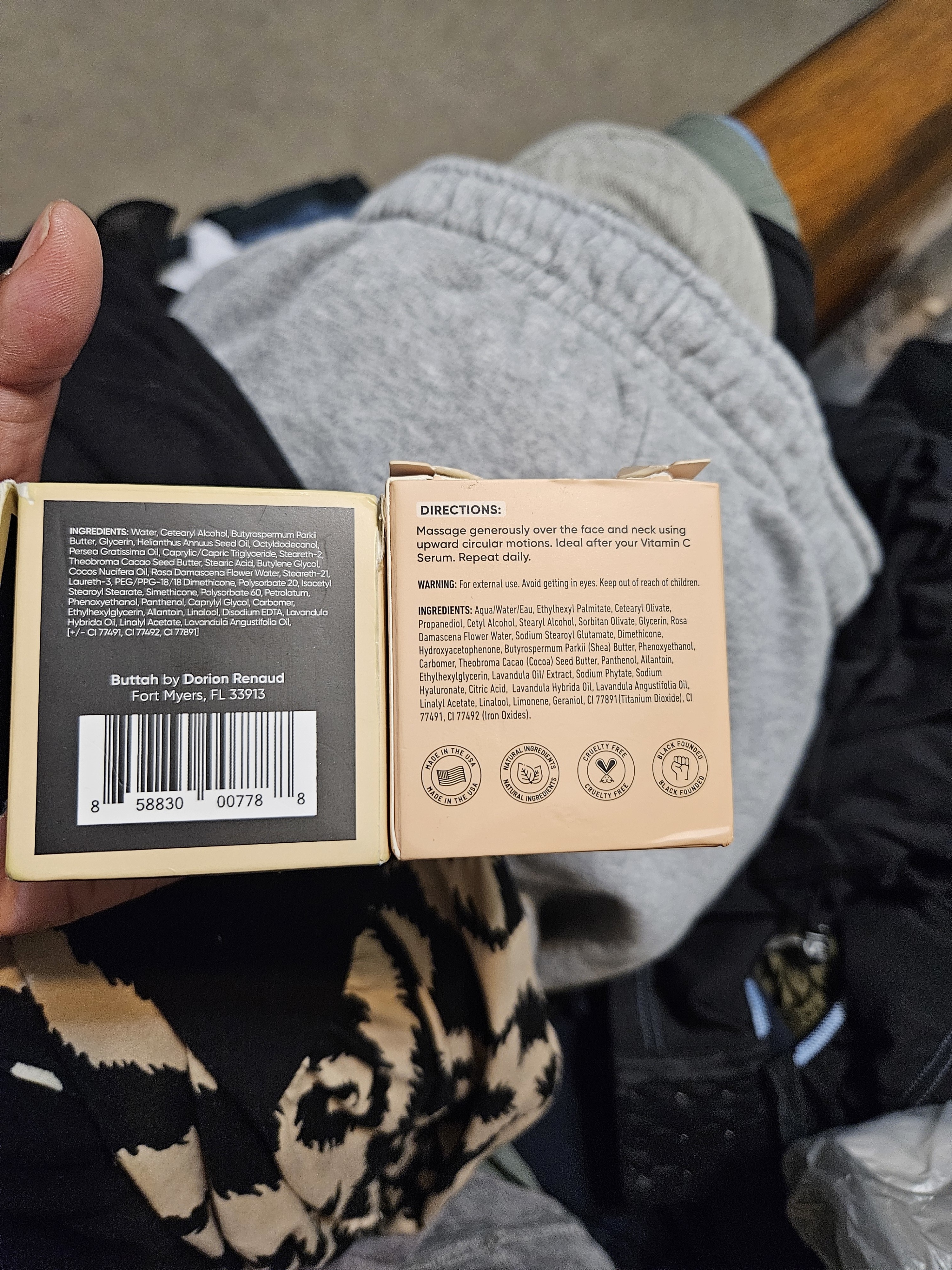 Left is old formula. Right is new formula.