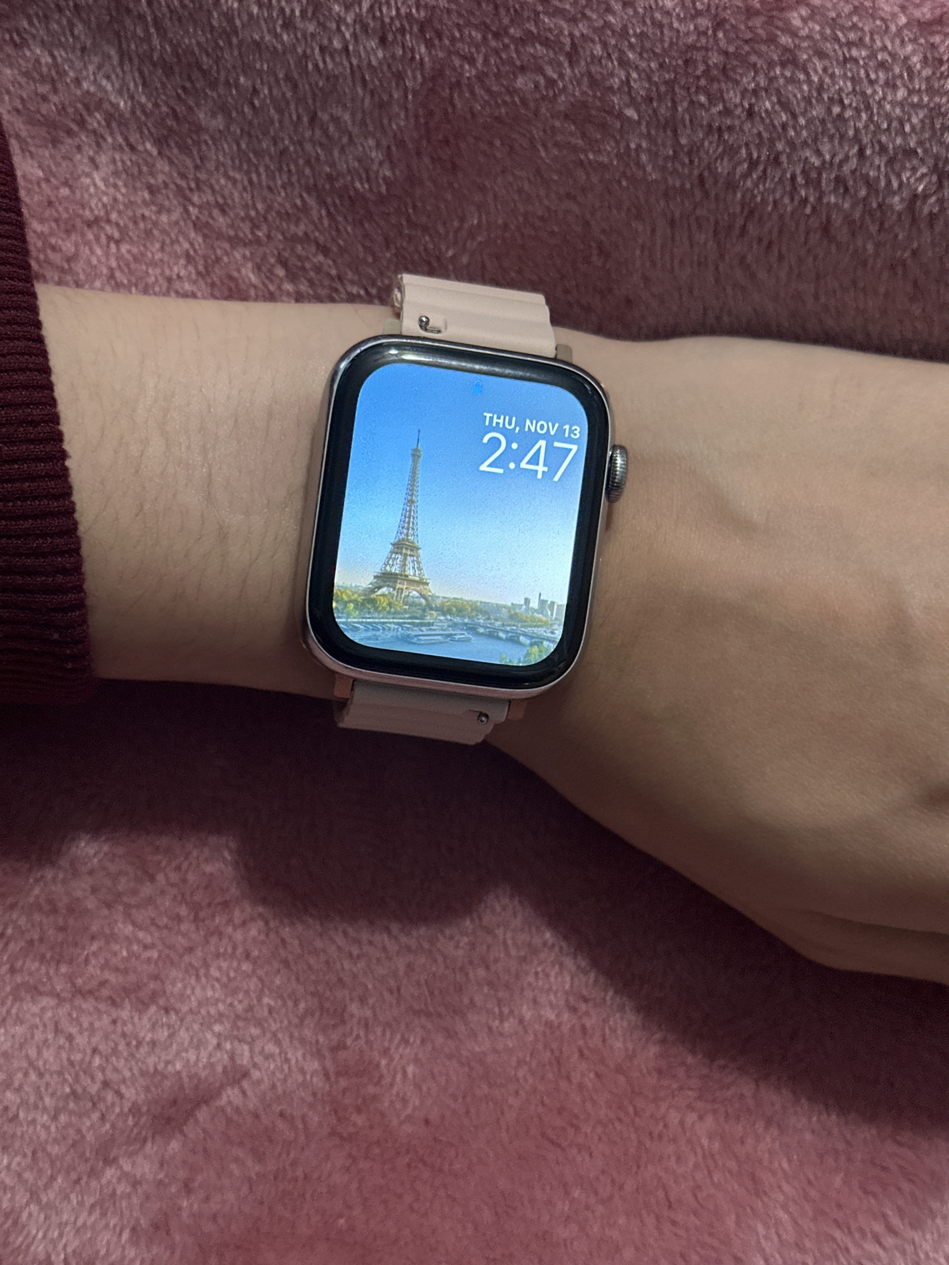 Pretty shade of baby pink