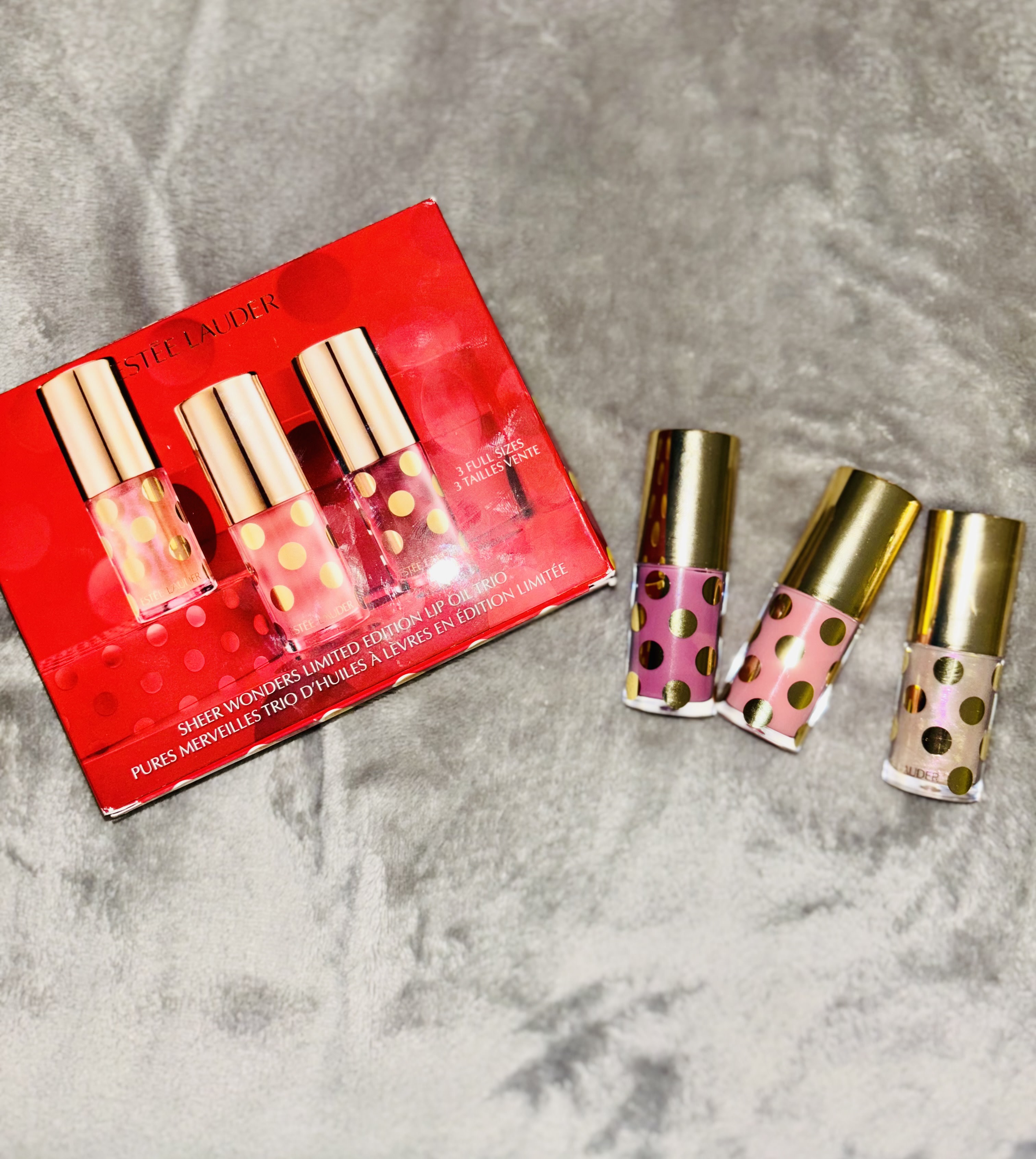 Estée Lauder Sheer Wonders Limited Edition Lip Oil Trio Gift Set