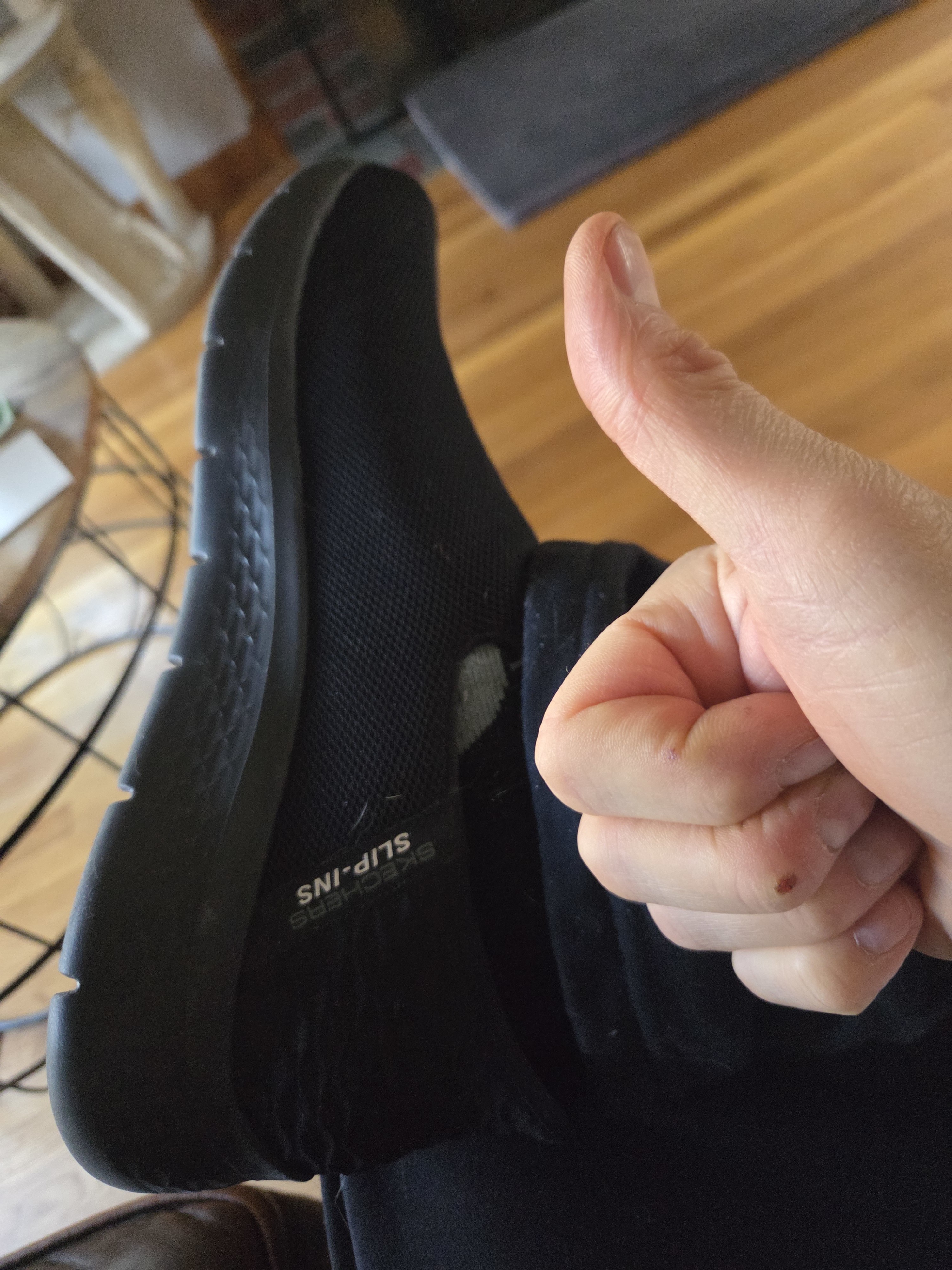 Thumbs up for Slip-ins