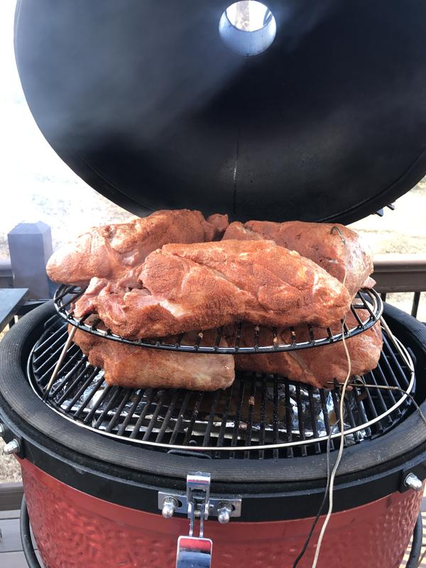 You can cook a lot or a little on a BIG Joe!