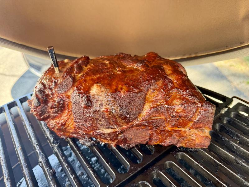 first cook - pulled pork!