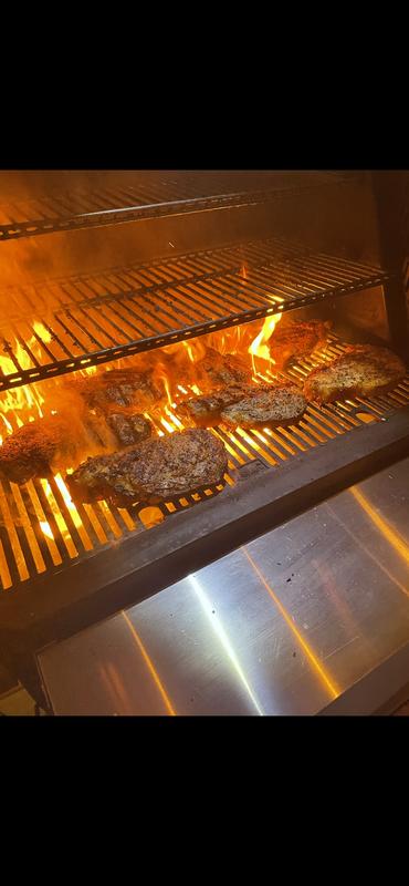 Reverse searing ribeye steaks!