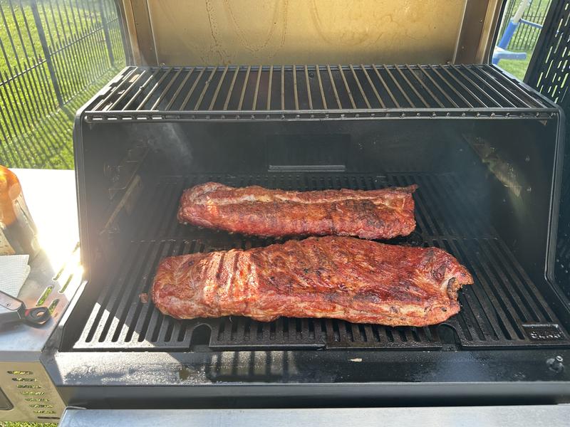 Ribs are ready