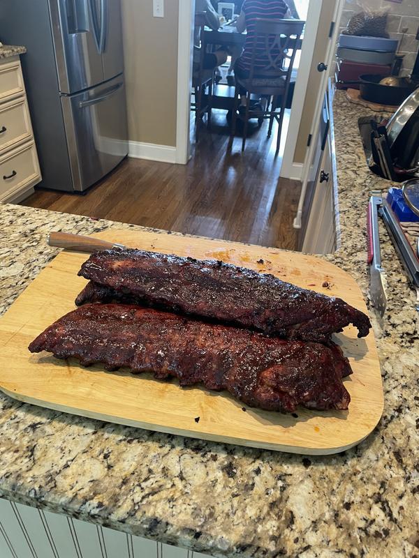 Smoked ribs better than any grill I've ever owned