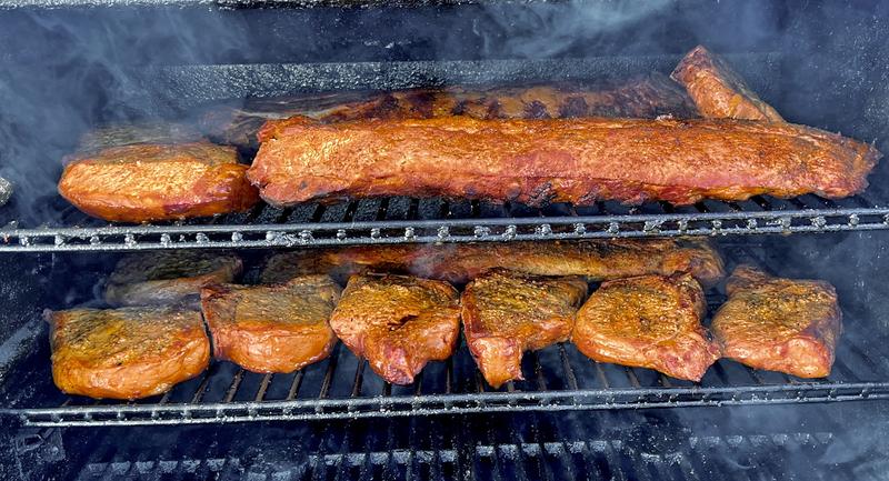 Babybacks and Bone In Porkchops!