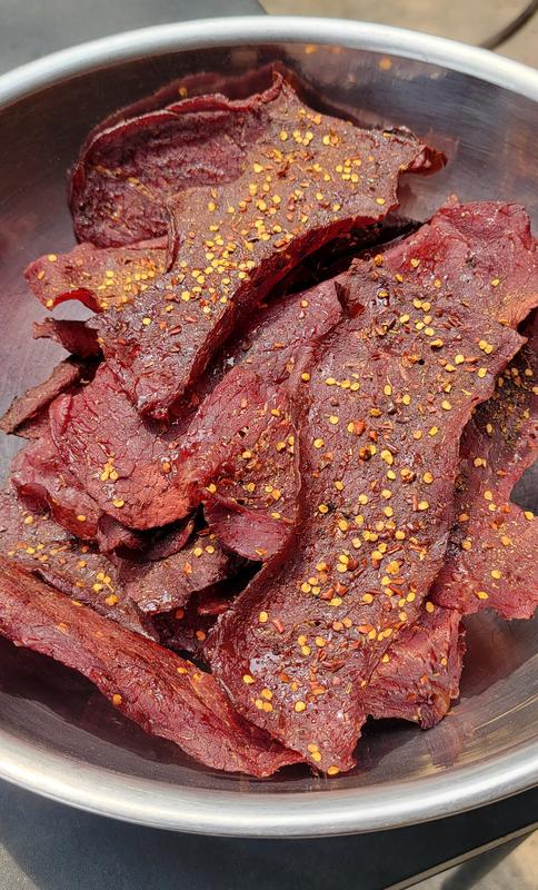 Red pepper flake jerky