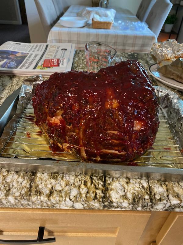 Almost ready to pull this ham!