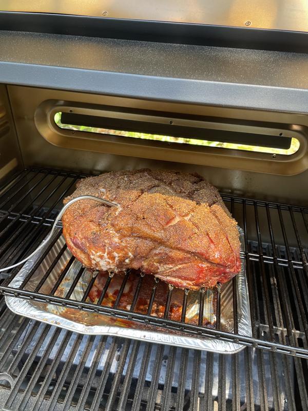 A great first cook using charcoal and hickory chunks.