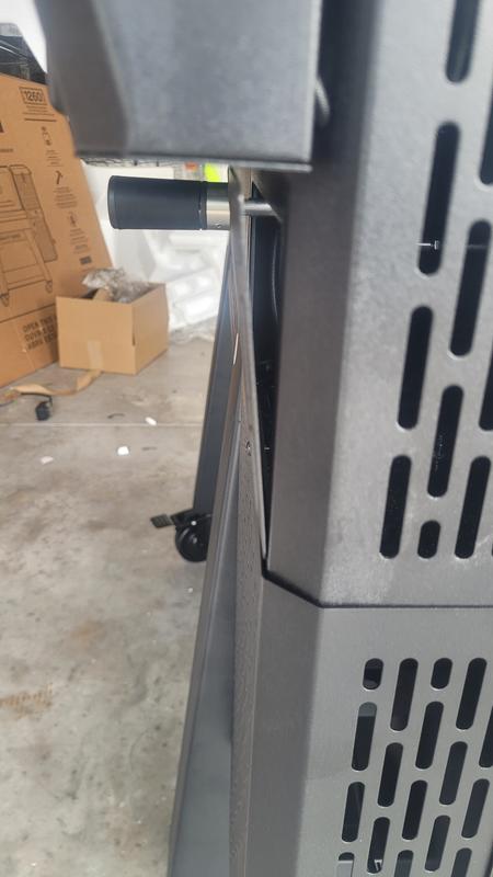 Where missing screws are