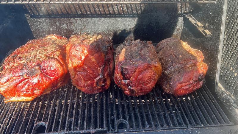4 pork butts