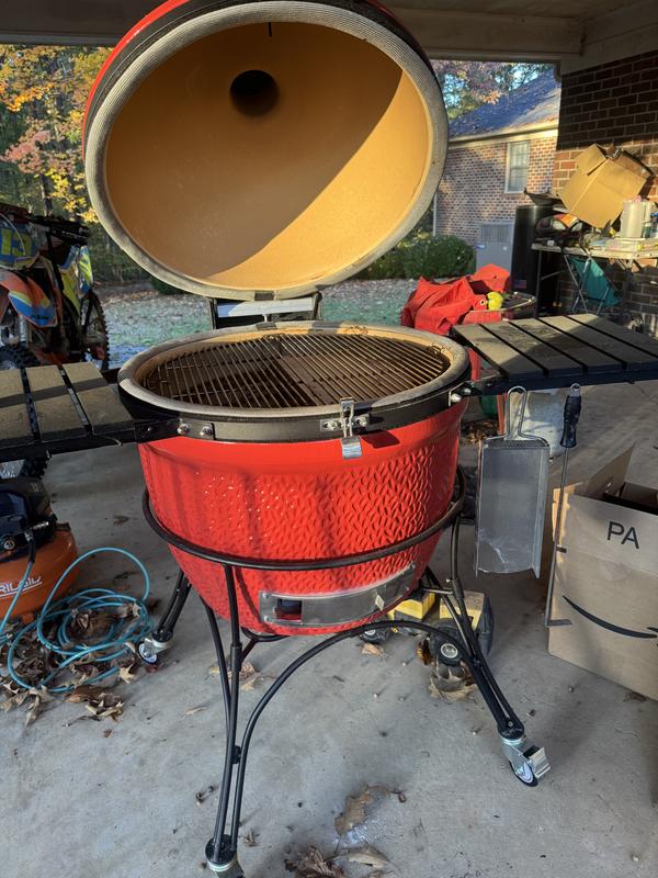 It's go time on my new kamado