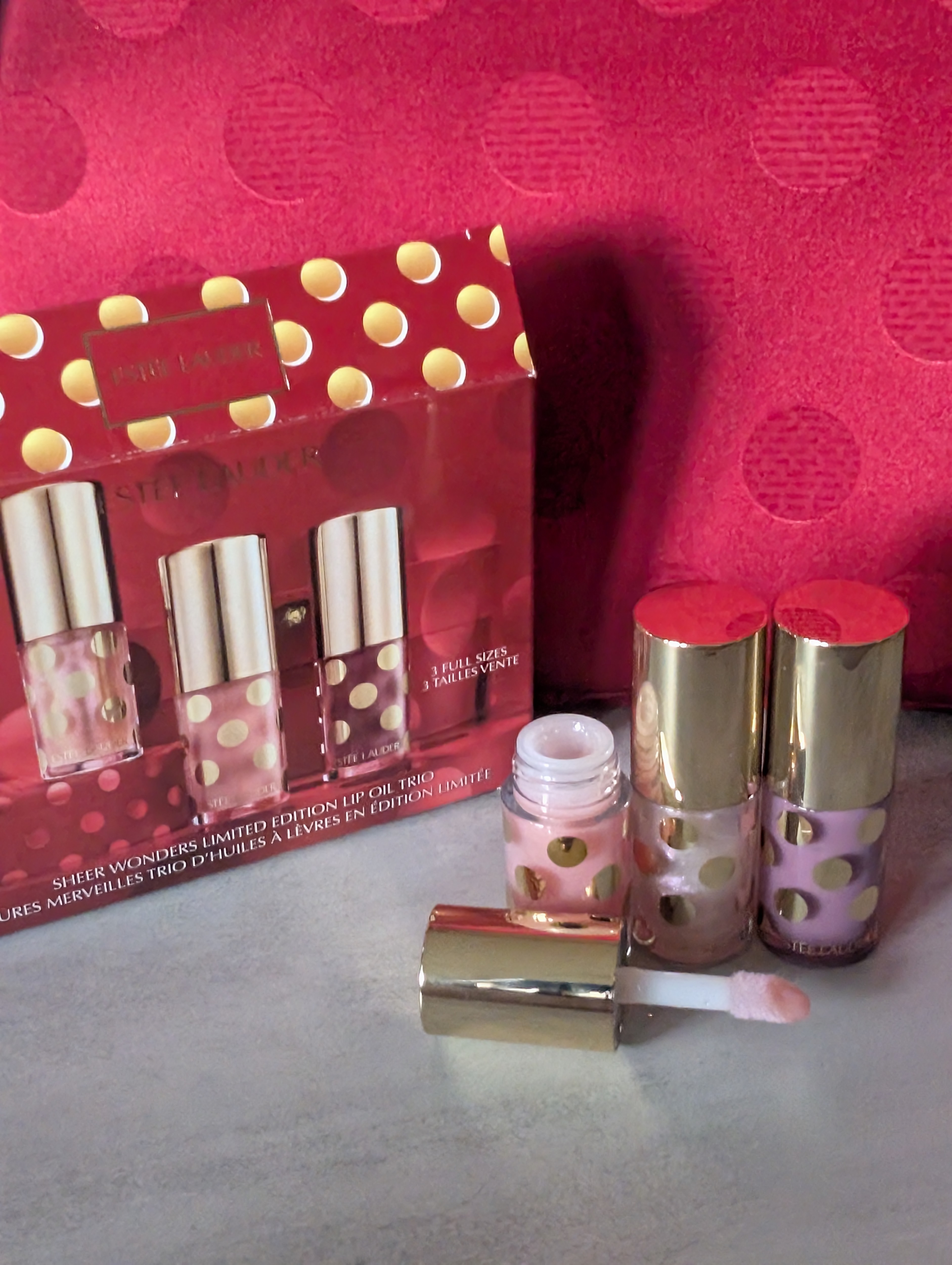 Estée Lauder Sheer Wonders Limited Edition Lip Oil Trio Gift Set