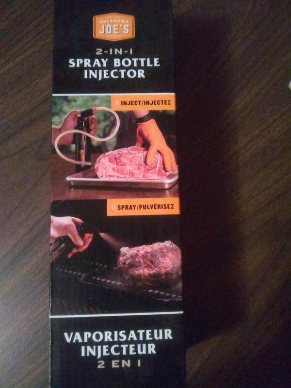 Oklahoma Joe's 2 n1 Spray bottle injector