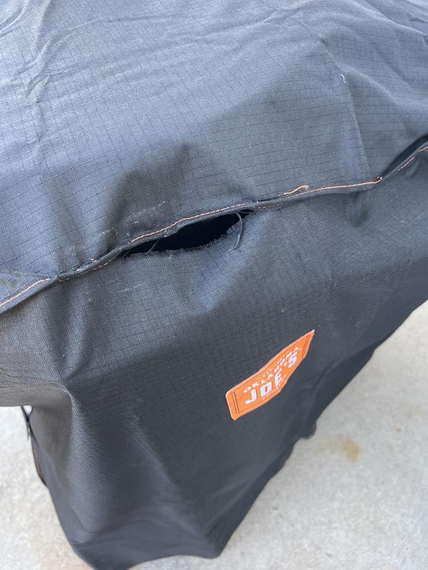 I tried to duct tape it closed for our last snow storm. Didn't hold.