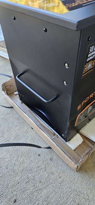 Damaged pellet box - preventing auger from properly operating