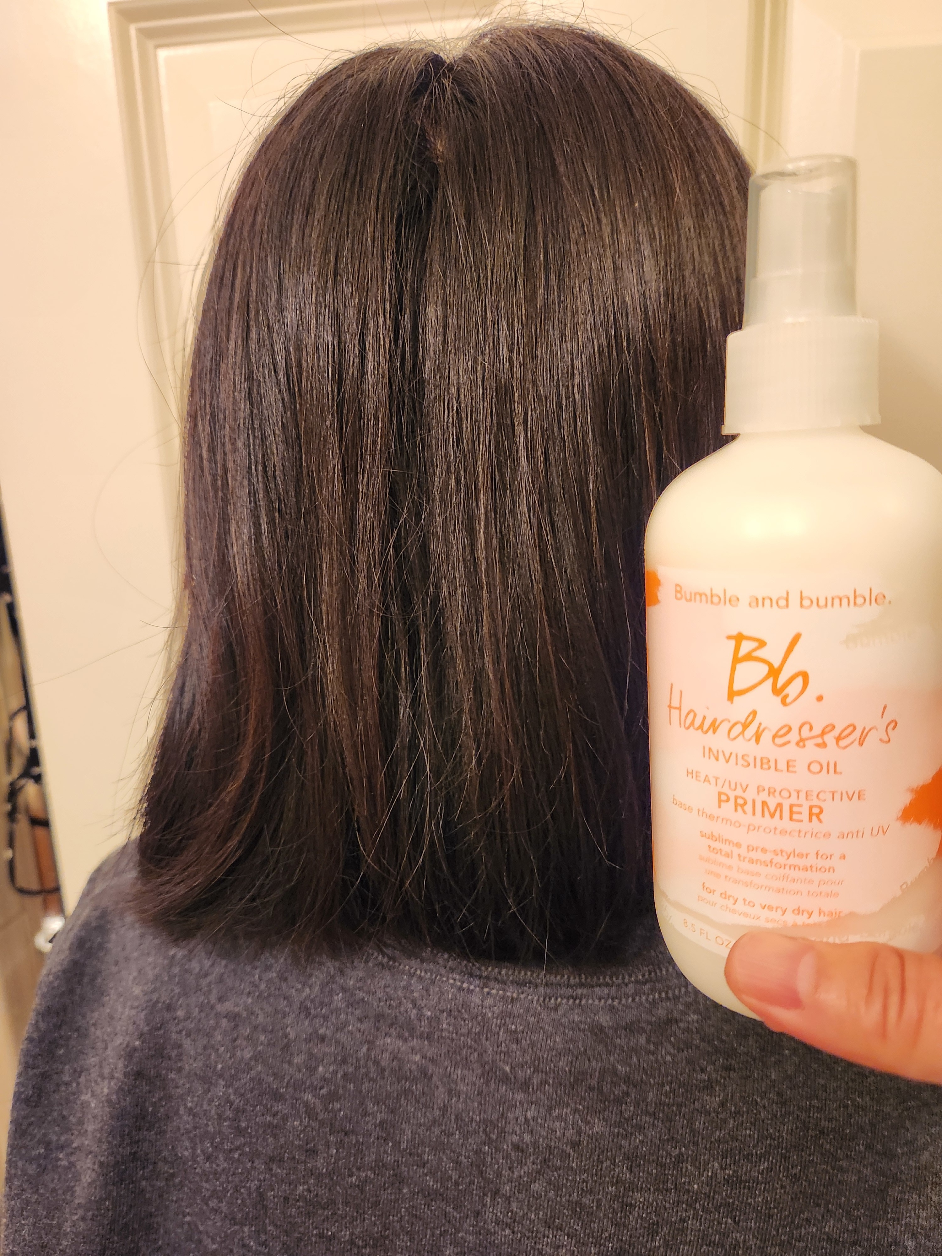 Makes my hair silky smooth
