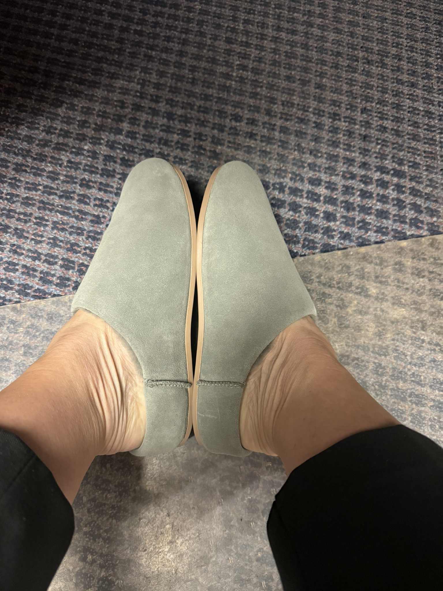 Warm clouds on my feet