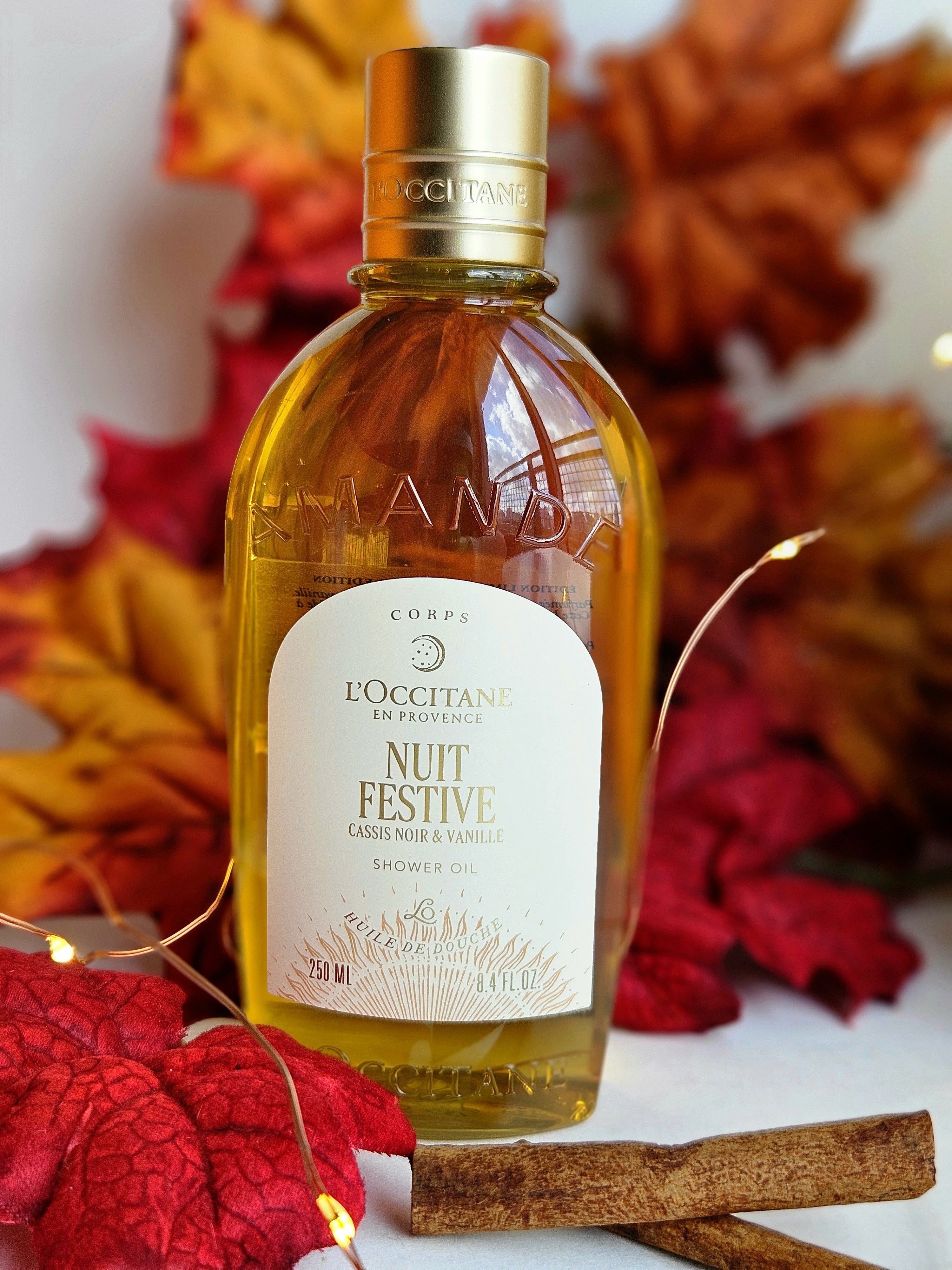 L'Occitane Nuit Festive Shower Oil 8.40 fl oz - Macy's