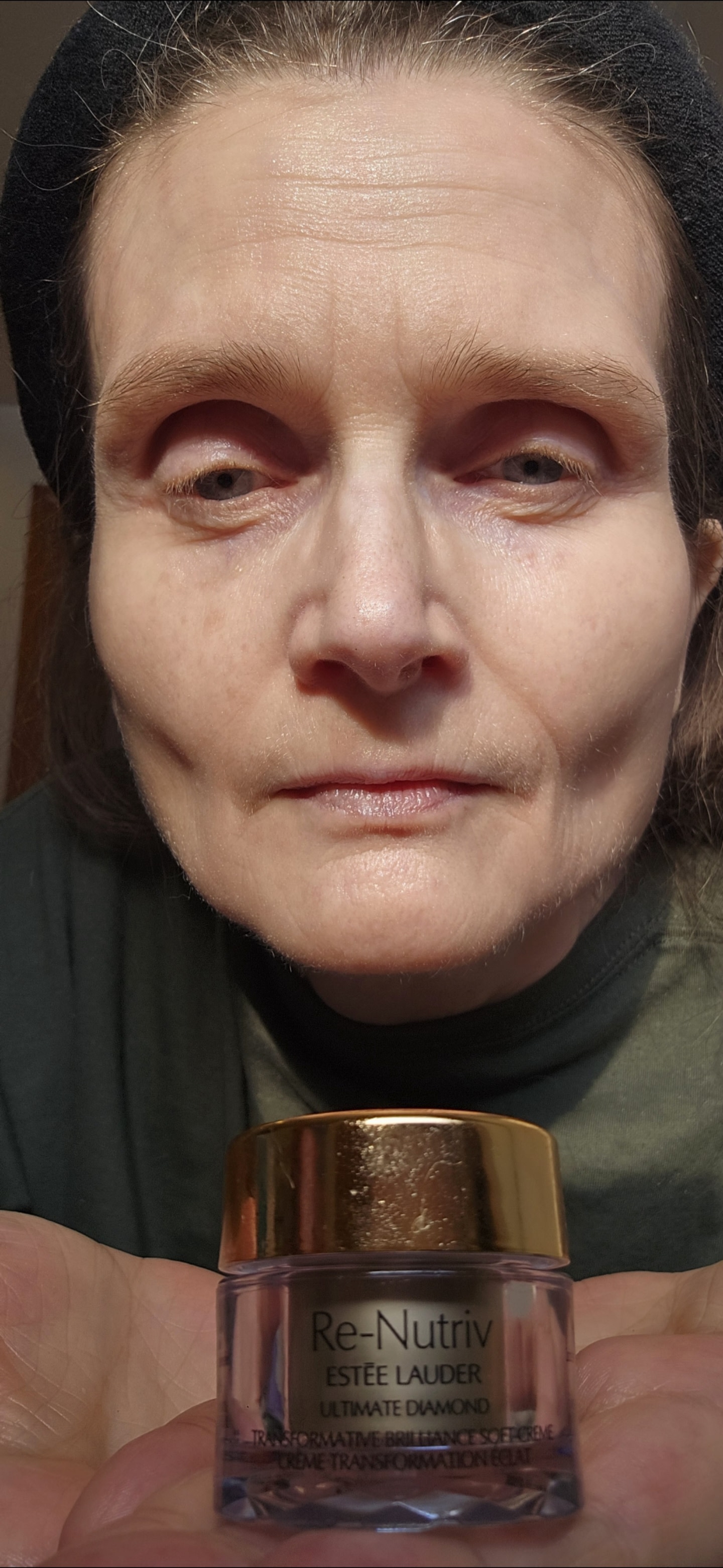 I'm transformed by Ultimate Diamond Transformative Brilliance Creme