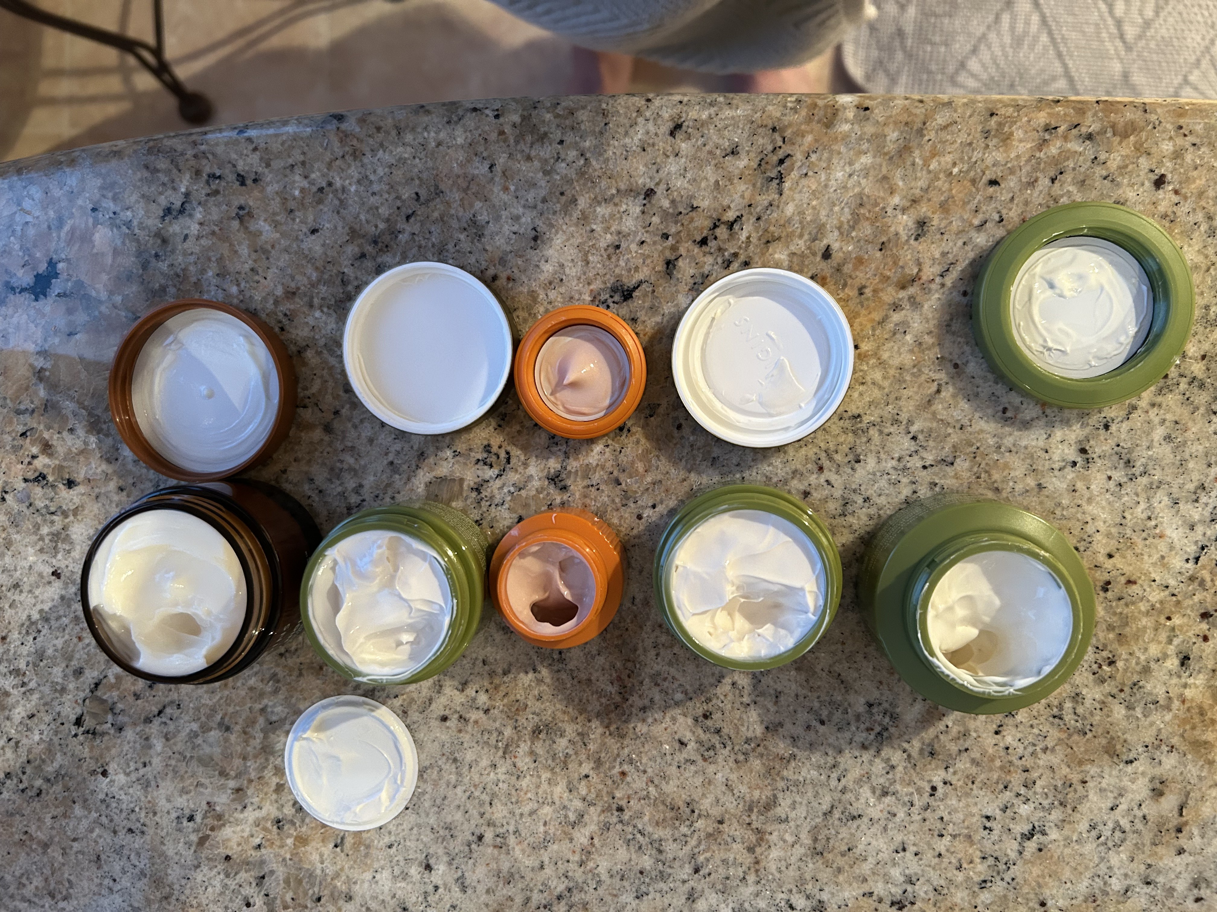 Large bubbles of air in all 5 products I purchased recently, not full