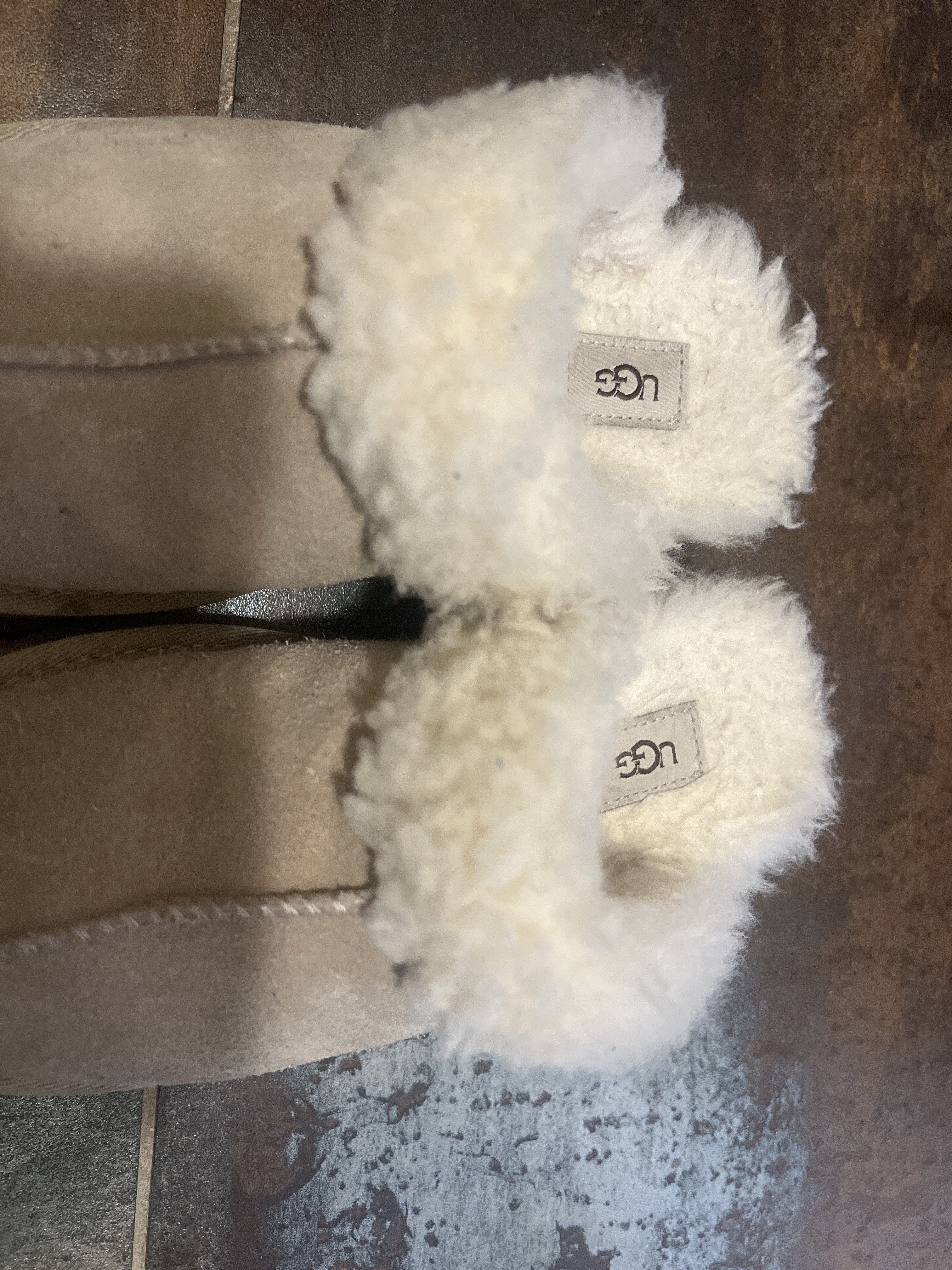 Not the typical UGG fur!