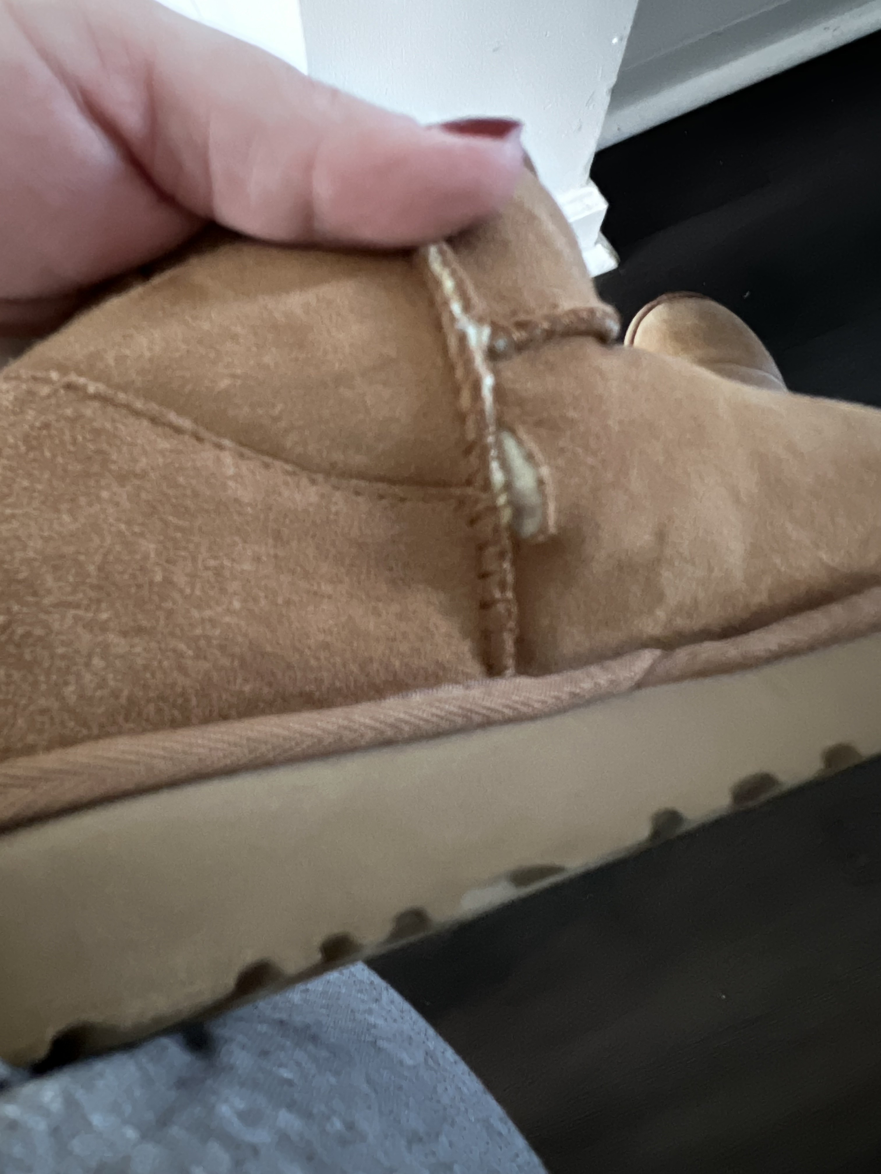 The gash in question