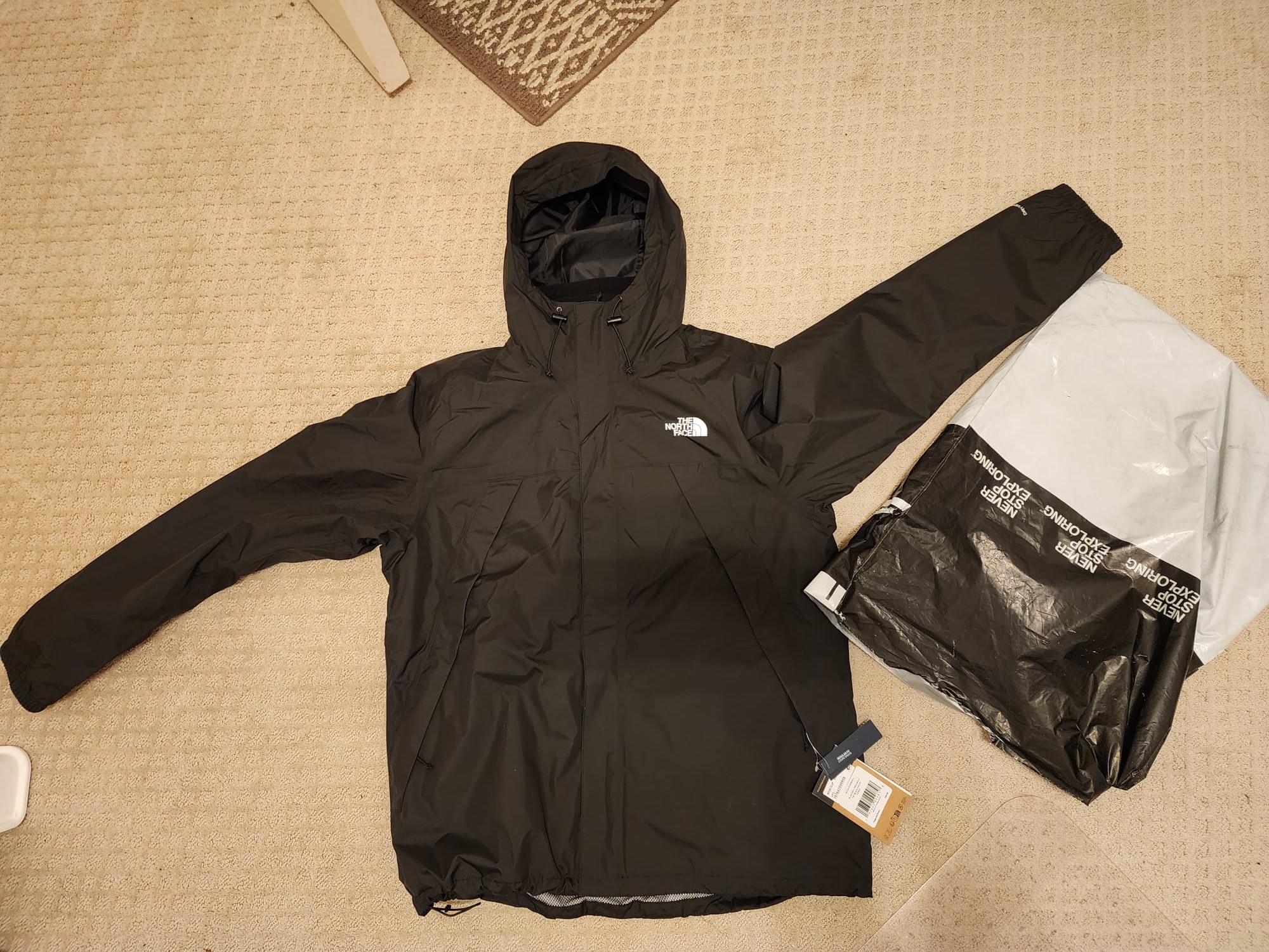 Full Black Outer Shell