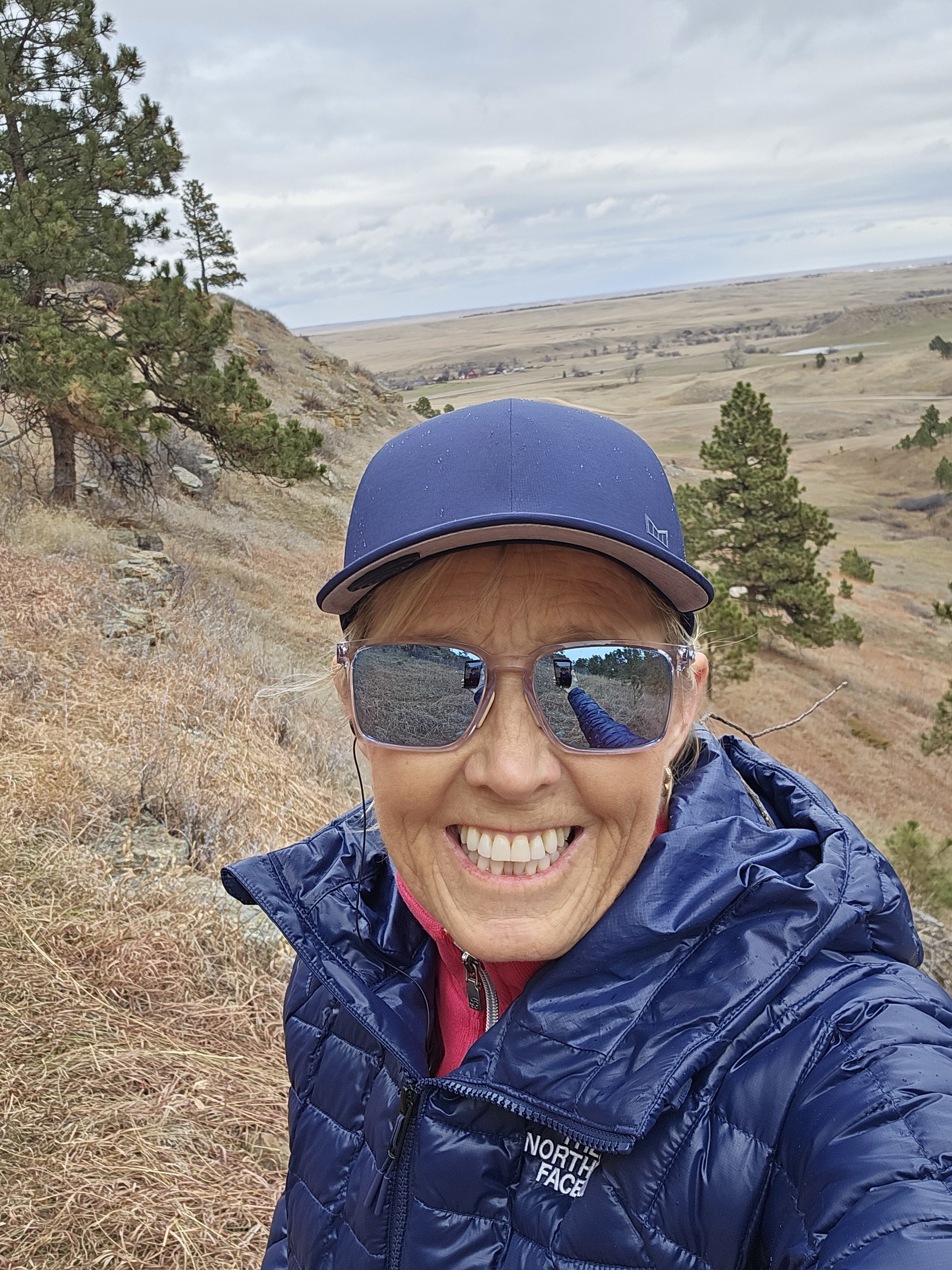 Hiking in my backyard!