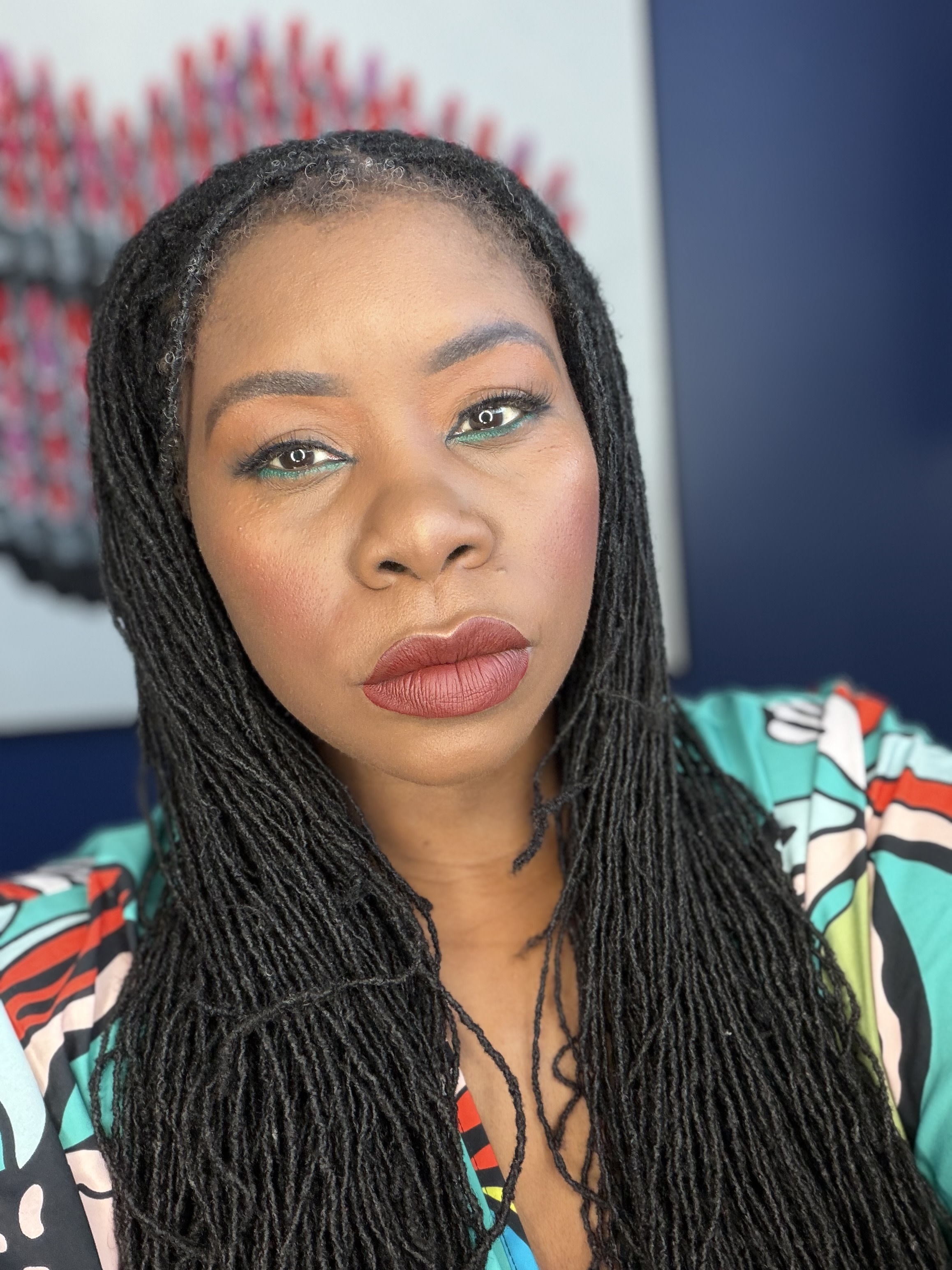 This foundation is very Matte