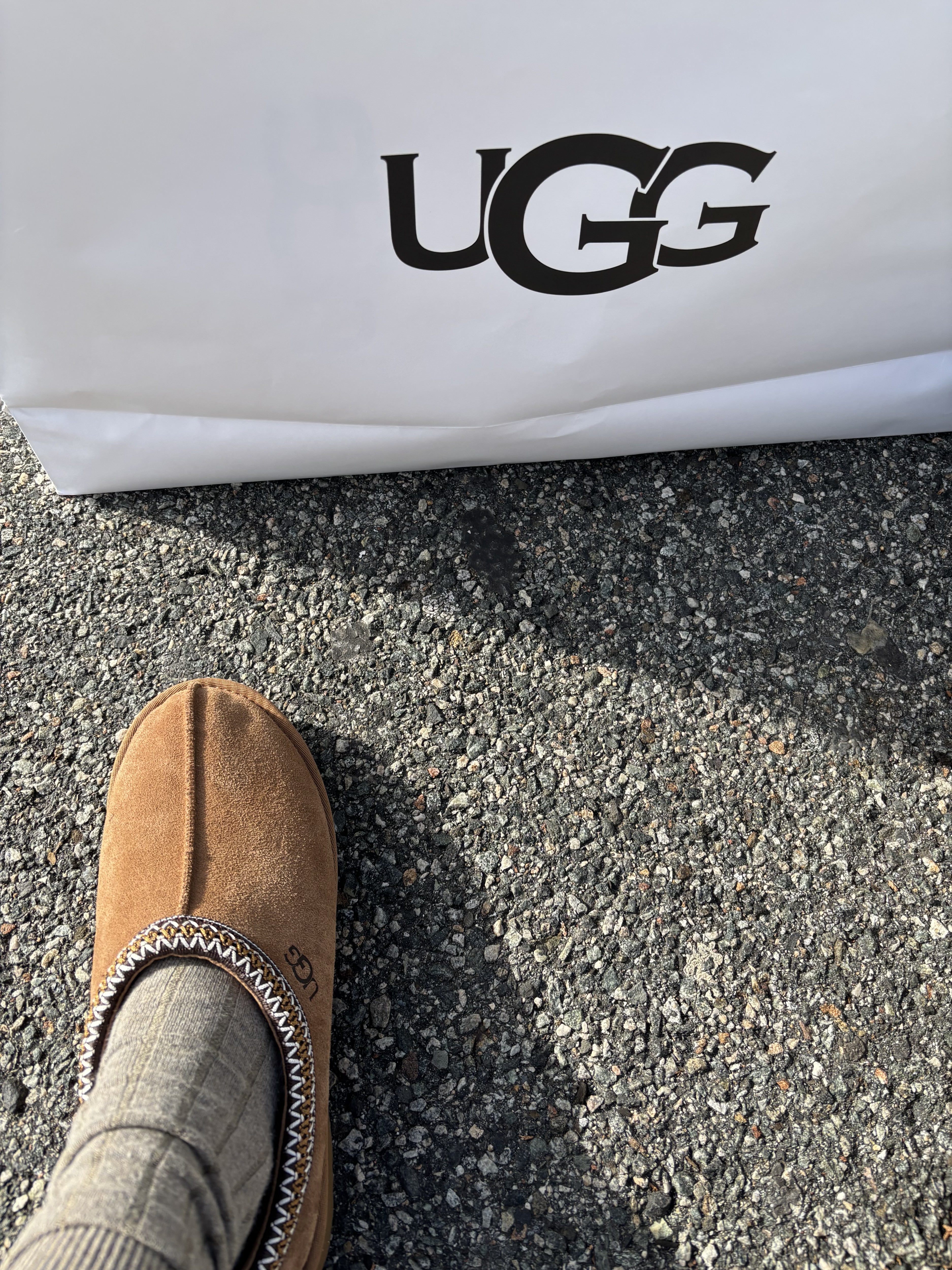 These are my Uggs but I bought my son black ones