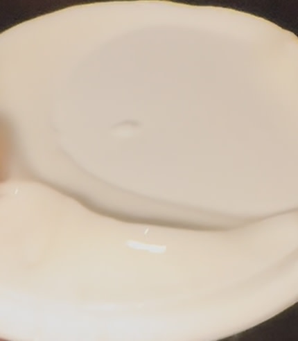 Cream on lid protector