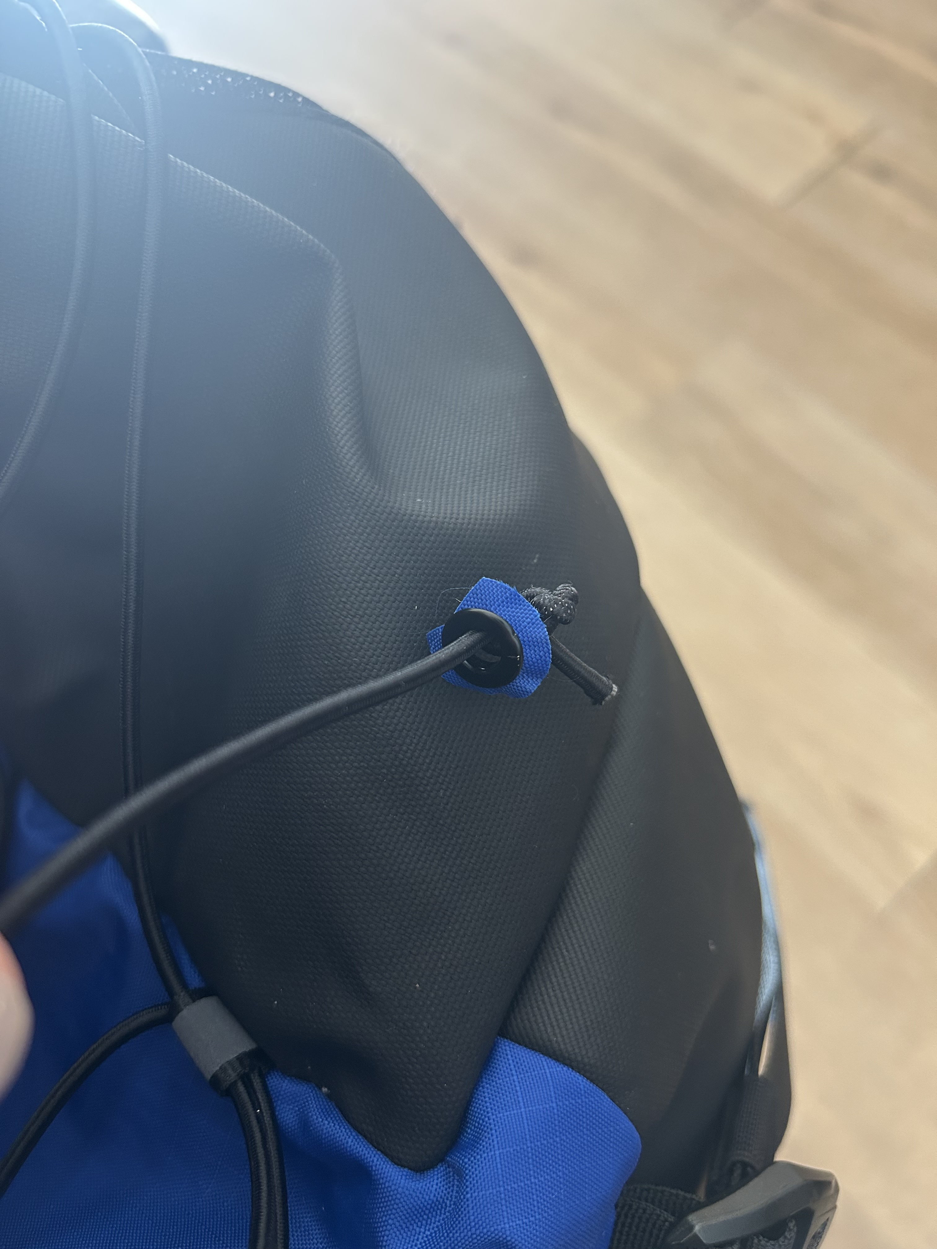 bungee cord broke off