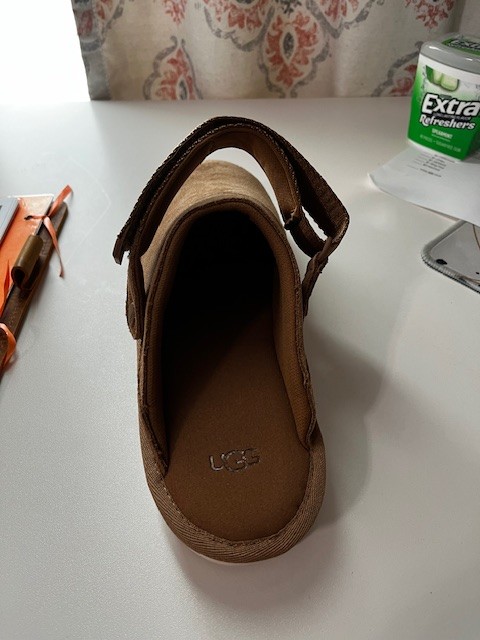 Strap has too much gap.