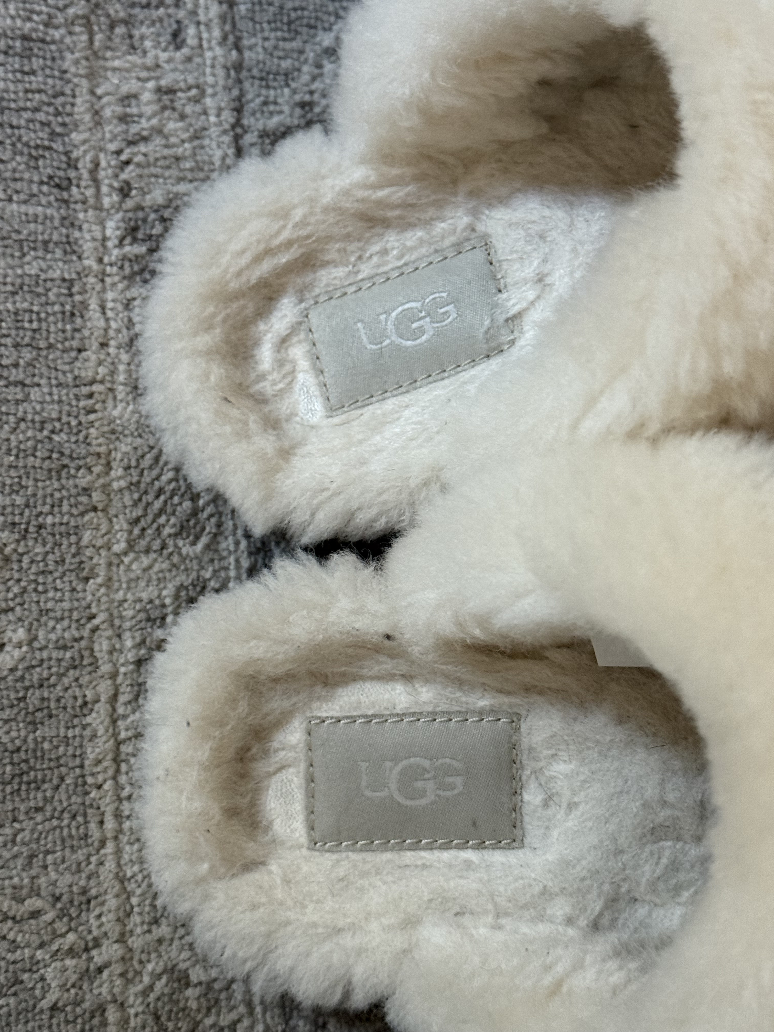 Missing fur, not even a month of light wear