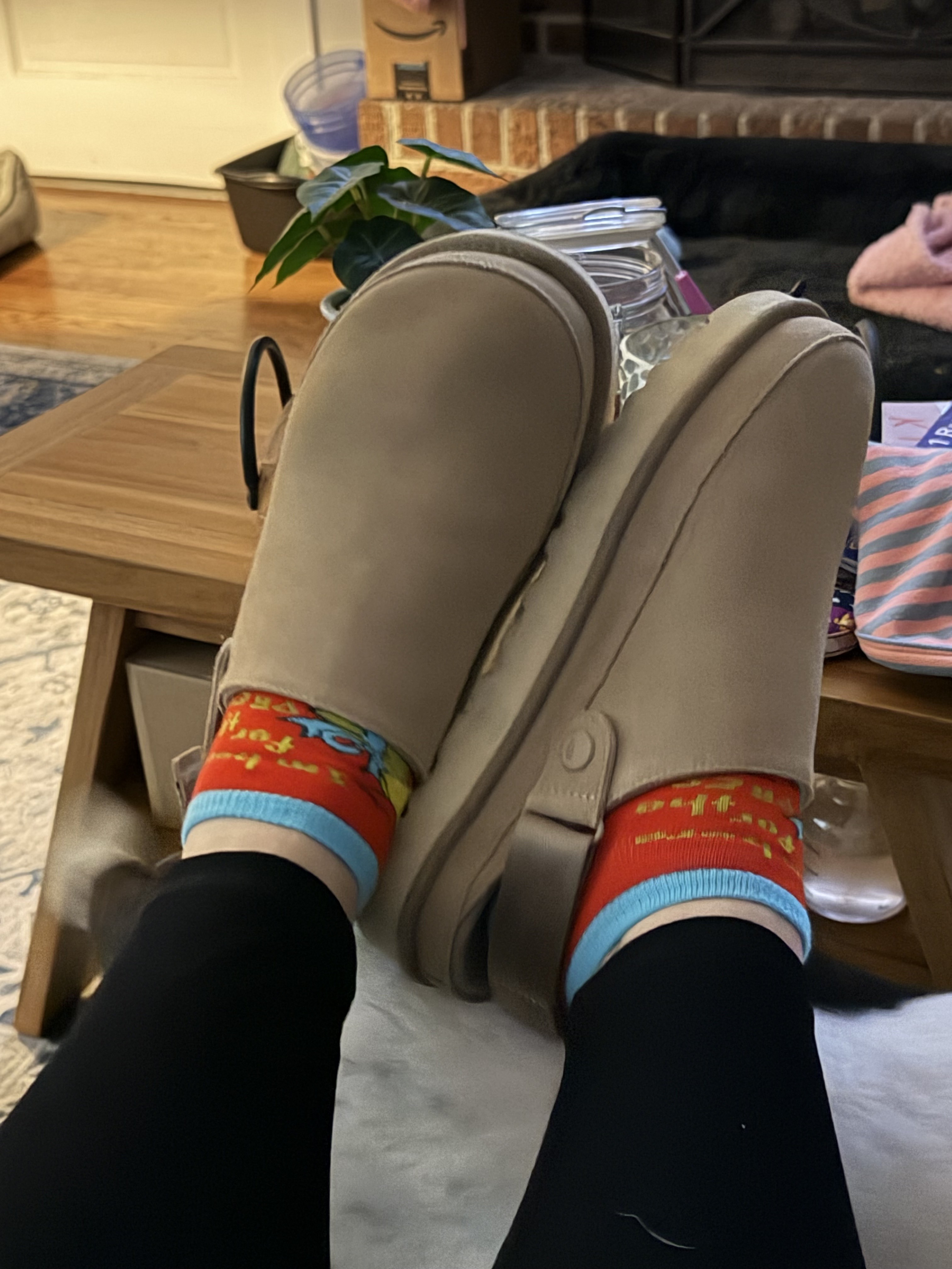 Always wearing them!