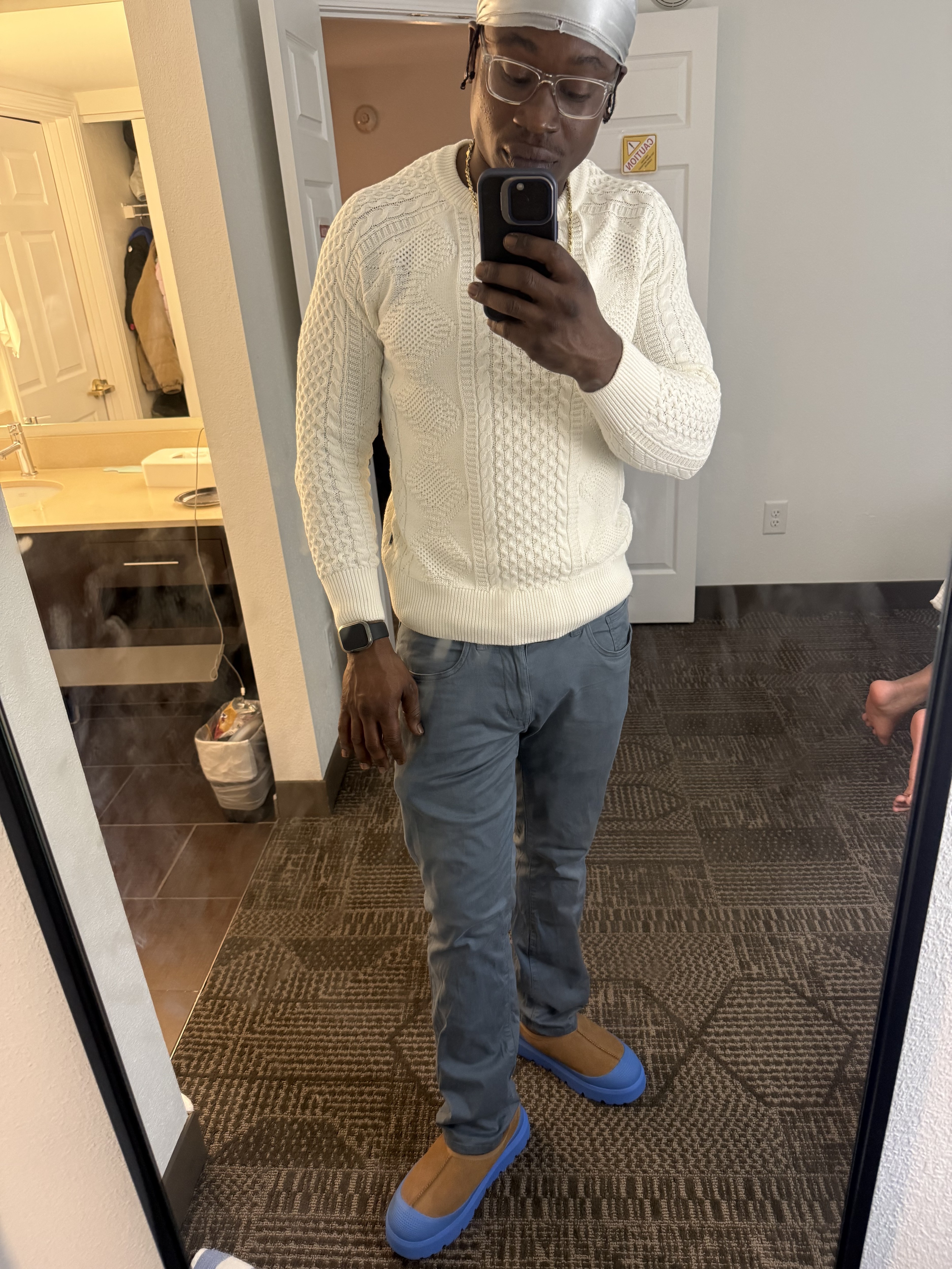 Me With My Blue & Tan Ones On