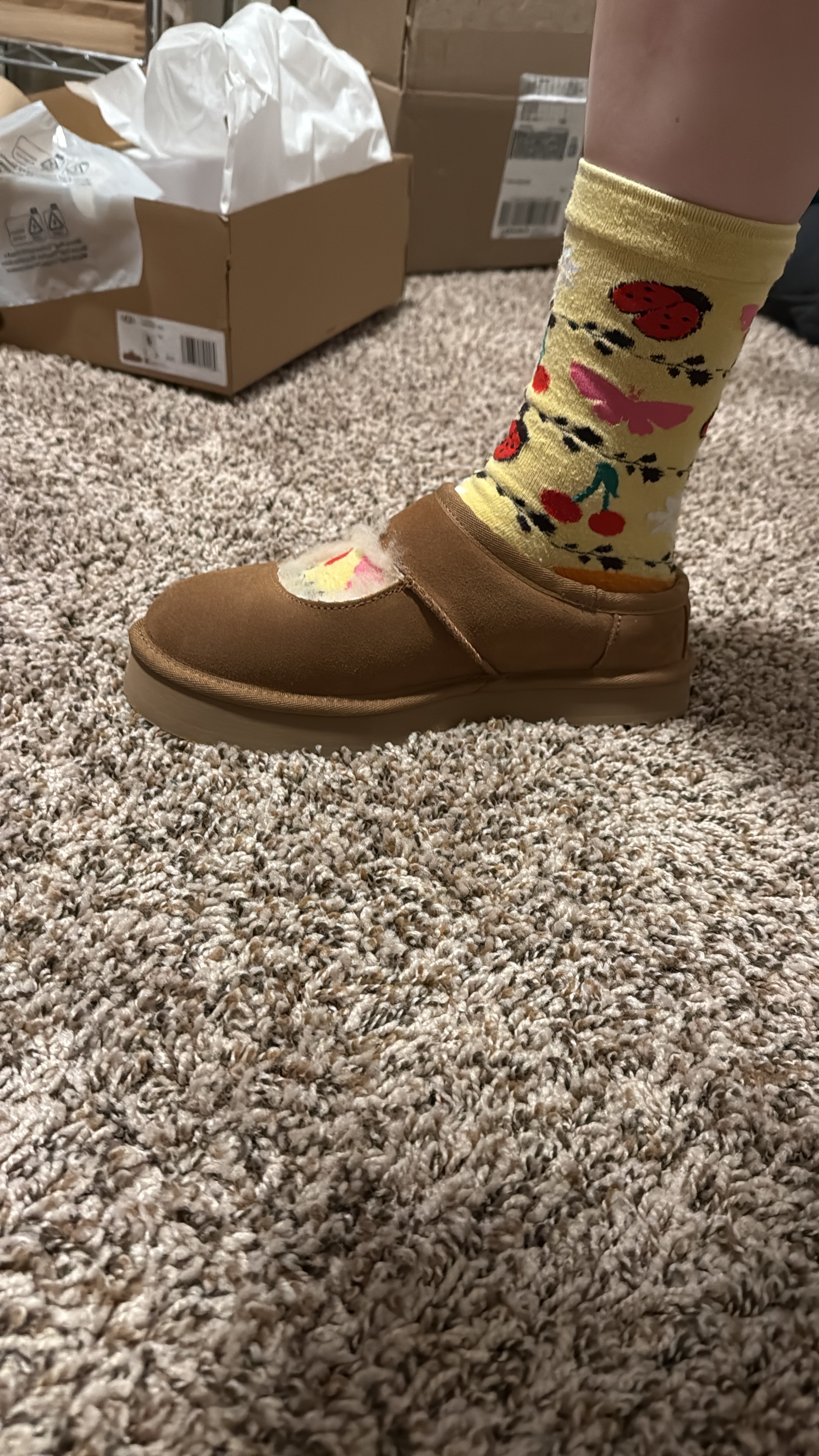 UGG® Kids Bea Mary Jane Flats - Macy
