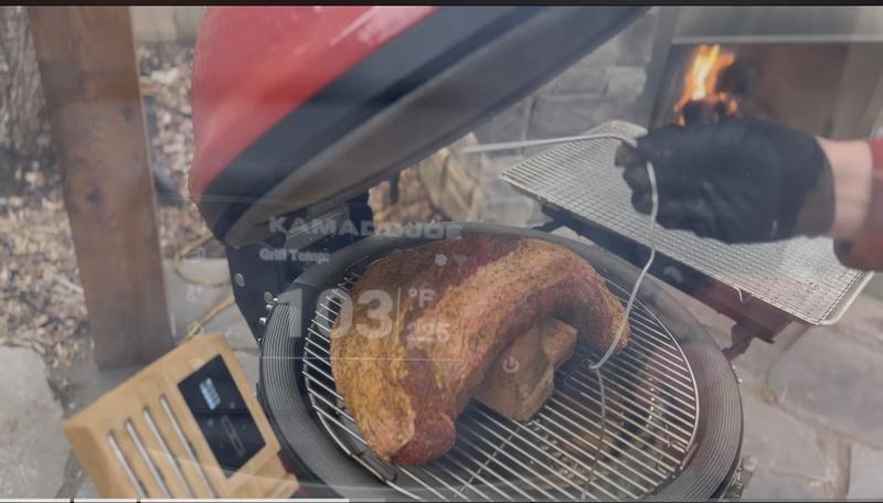Brisket in the Kamado